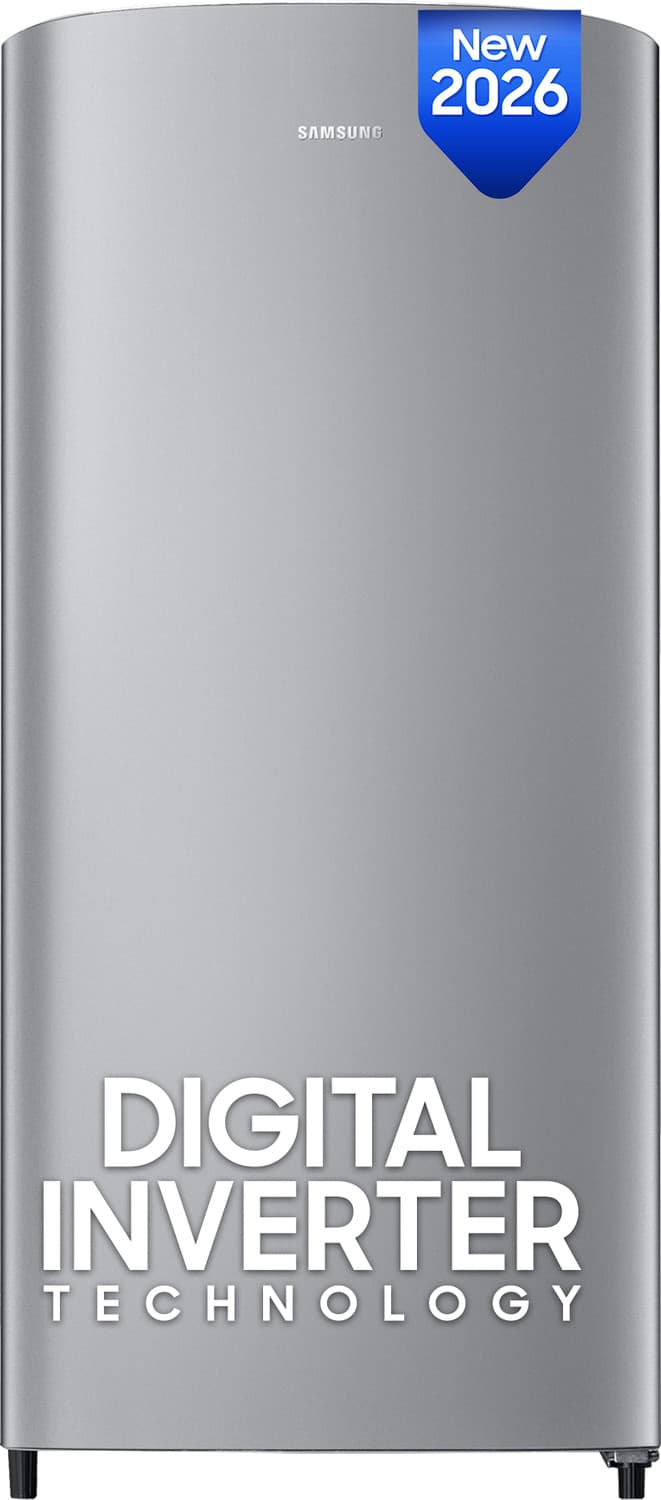 183 L Direct Cool Single Door 2 Star Refrigerator (Gray Silver, RR19H20C2GS/NL)