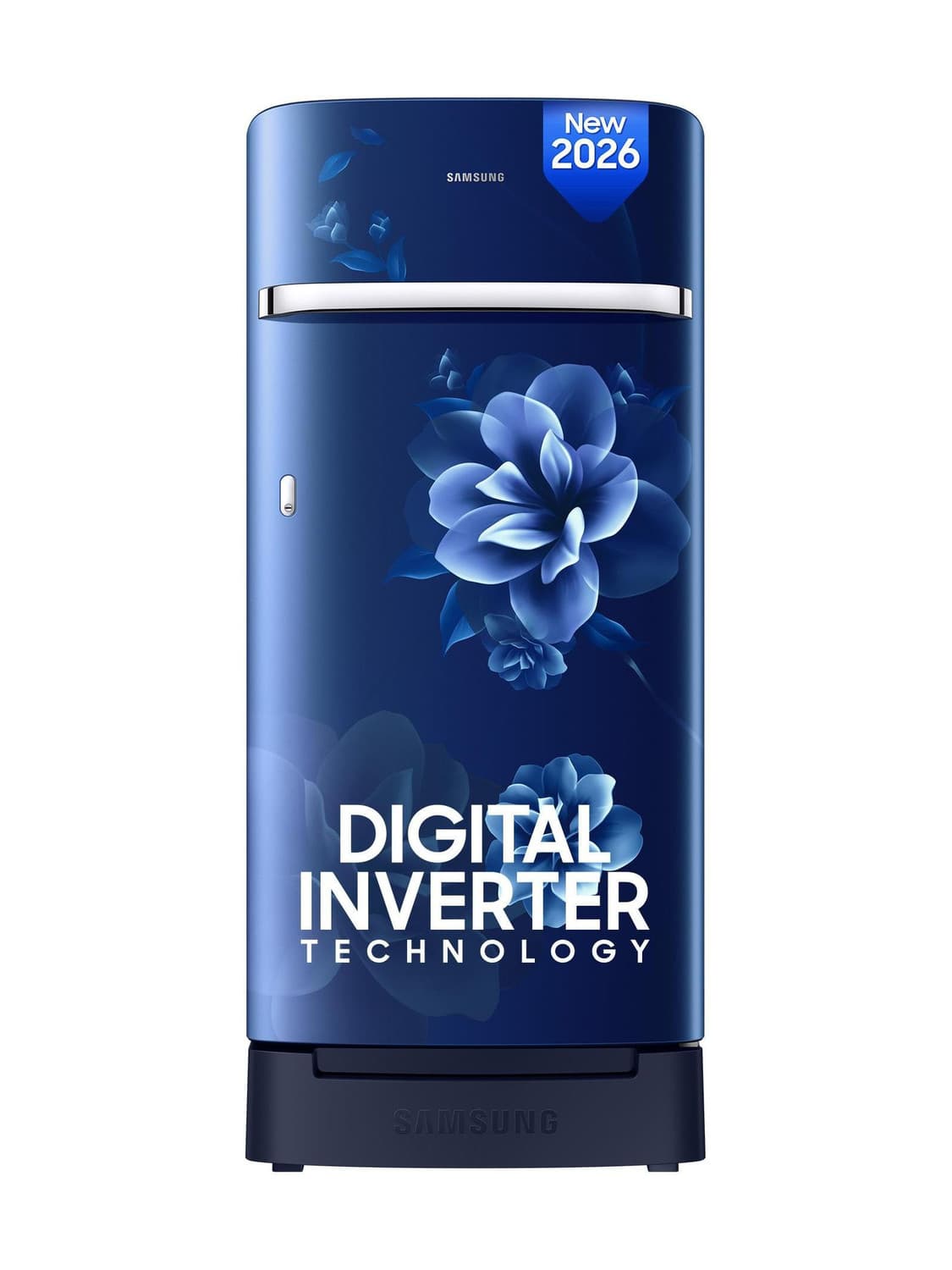 189 L Direct Cool Single Door 5 Star Refrigerator with Base Drawer (Camellia Blue, RR21H2H25CU/HL)