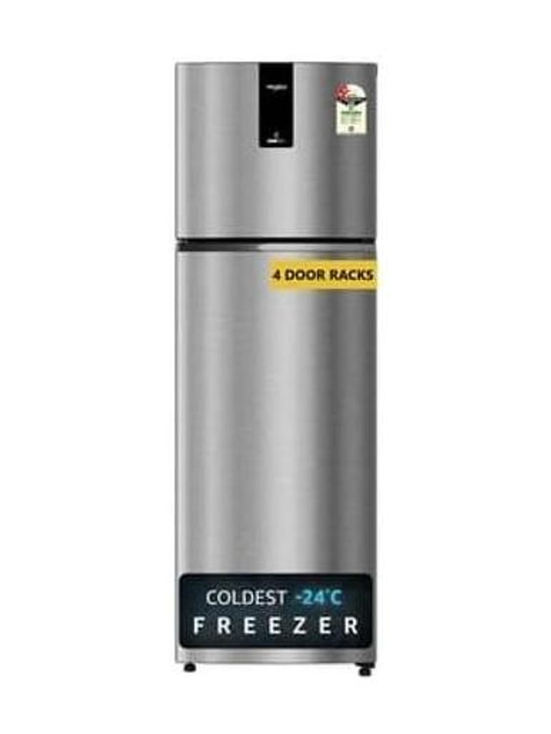 whirlpool 235 l frost free double door 2 star refrigerator