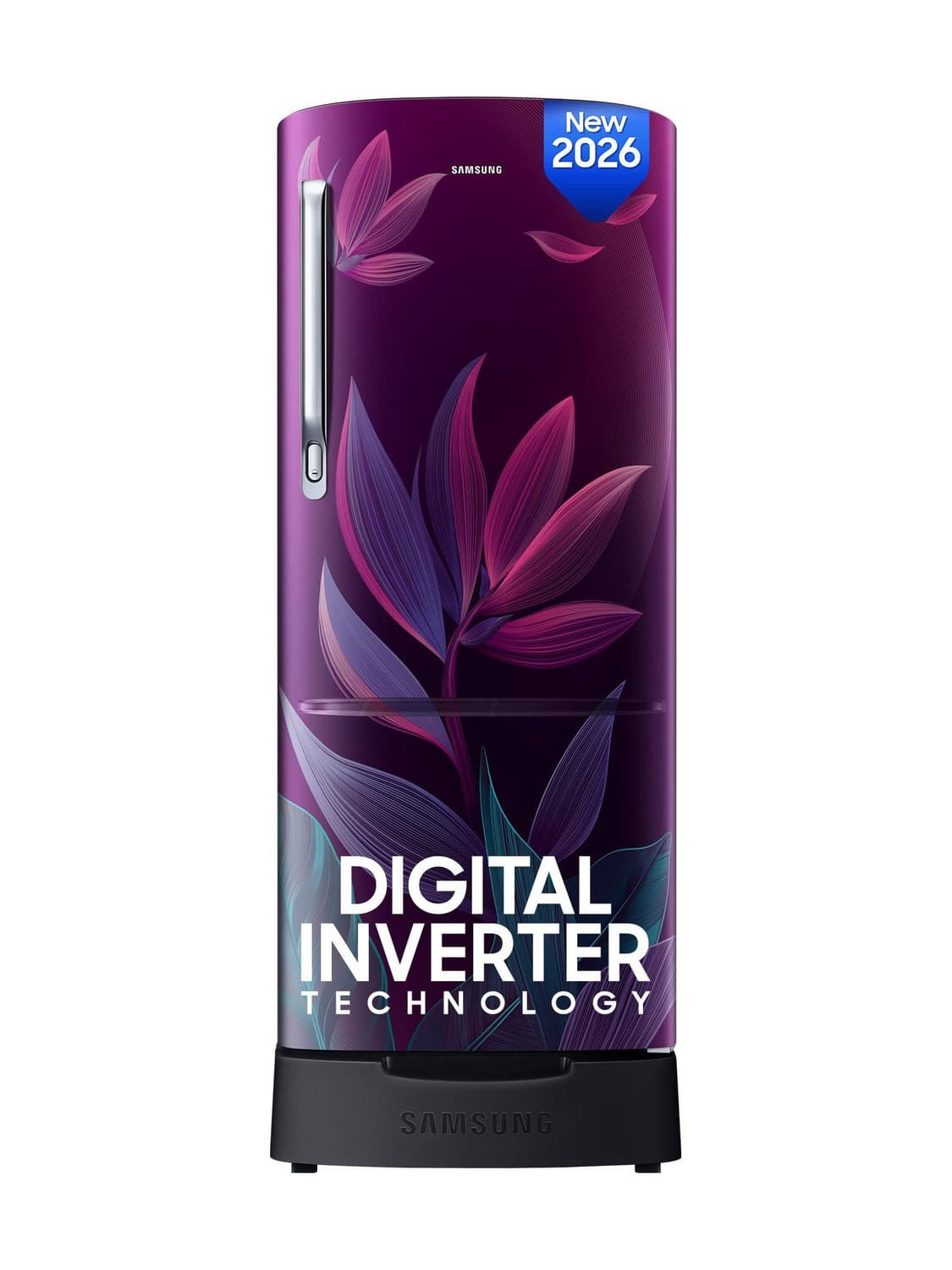183 L Direct Cool Single Door 4 Star Refrigerator with Base Drawer (PARADISE BLOOM PURPLE, RR20H28249R/NL)