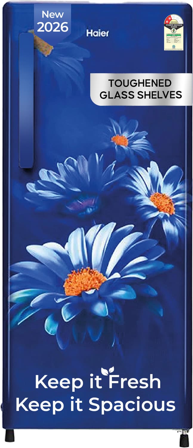 190 L Direct Cool Single Door 2 Star Refrigerator (Marine Hilton, HED-202TMHA-N)