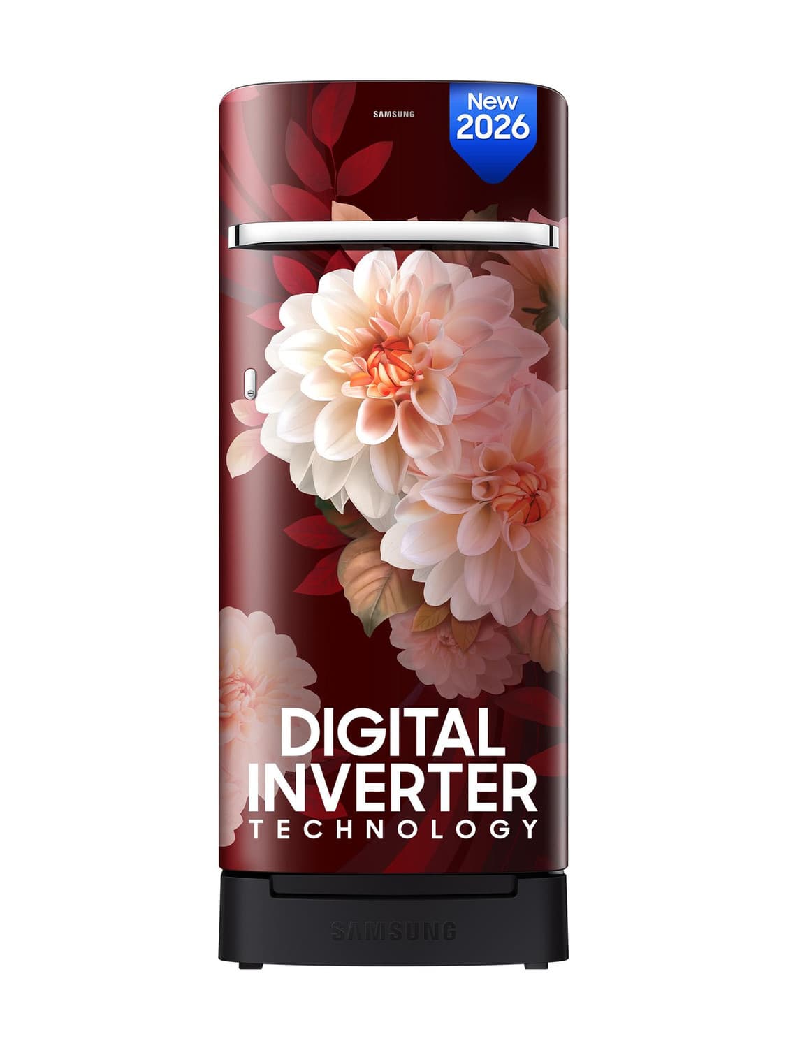 215 L Direct Cool Single Door 4 Star Refrigerator with Base Drawer (Begonia Red, RR23H2H34BR/HL)