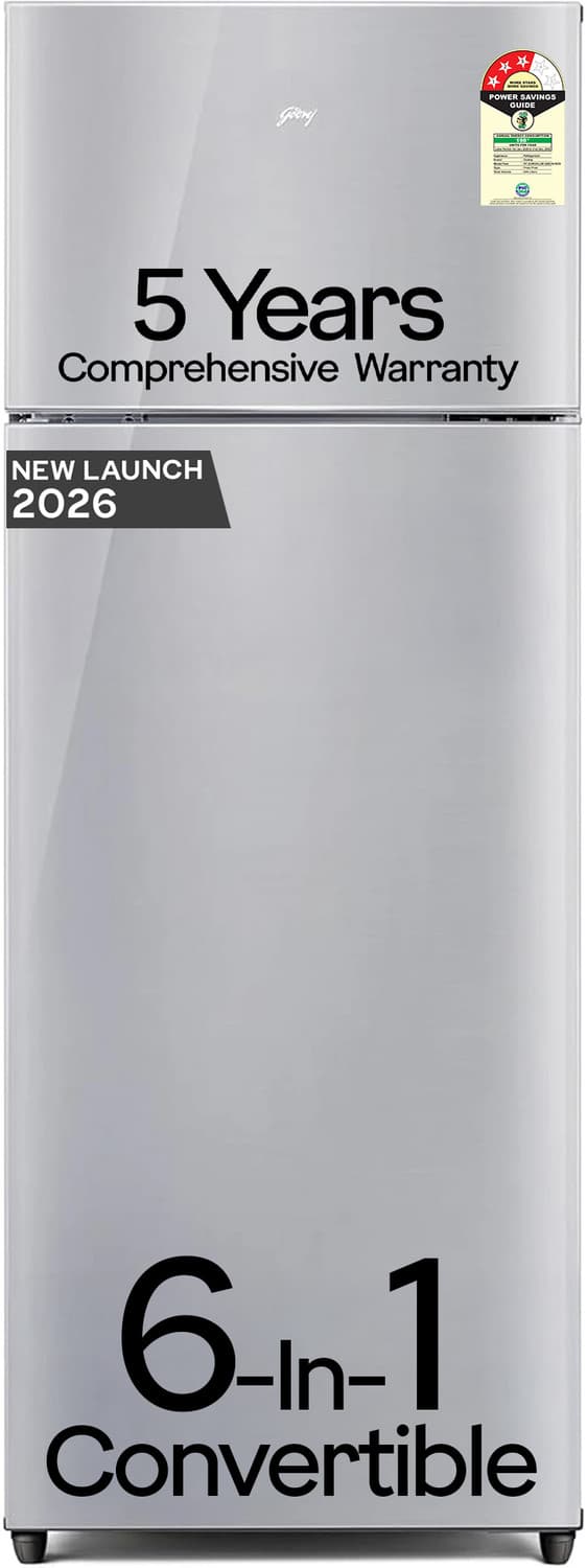 223 L Frost Free Double Door 3 Star Refrigerator (Steel Rush, RF EON 244CN RCIF ST RH)