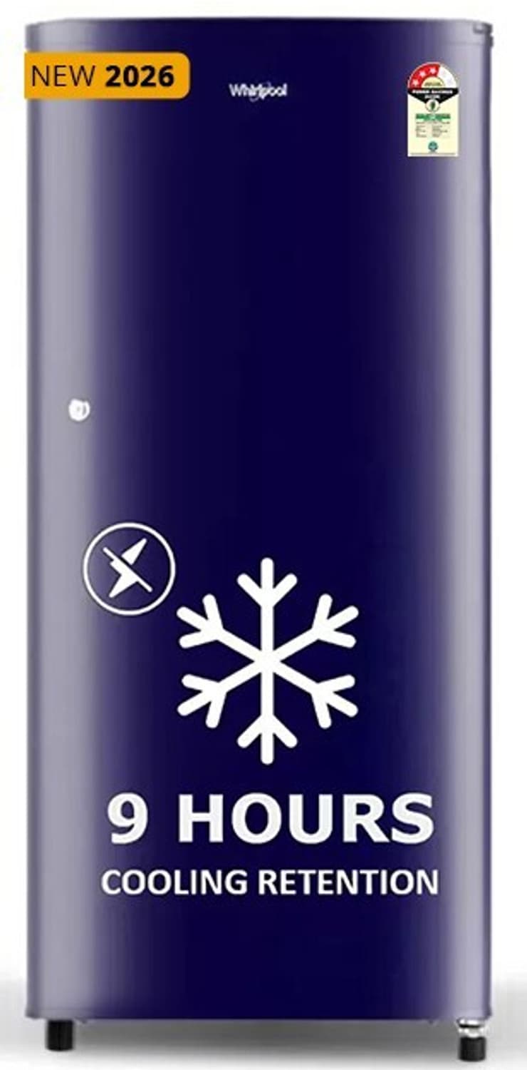 184 L Direct Cool Single Door 3 Star Refrigerator with 3 star Refrigerator, upto 9 hour cooling retention, fridge (Sapphire Blue, 205 WDE CLS 3S SAPPH...