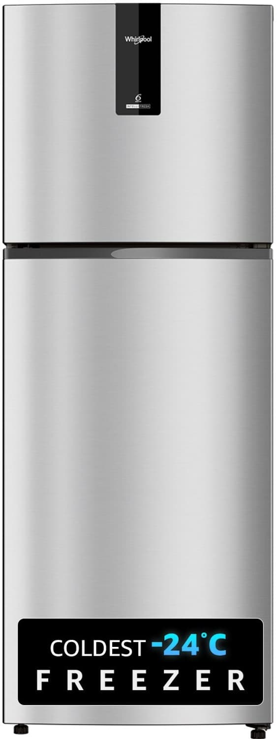 308 L Frost Free Double Door 3 Star Refrigerator (Lunar Steel, IF INV ELT DF355 LUNAR STEEL (3S)-Y)