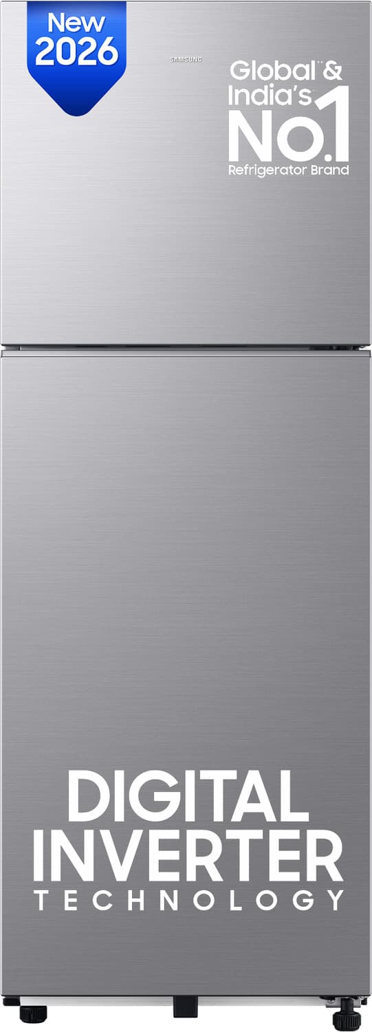 236 L Frost Free Double Door 3 Star Refrigerator (GRAY SILVER, RT40H28W3QHL)