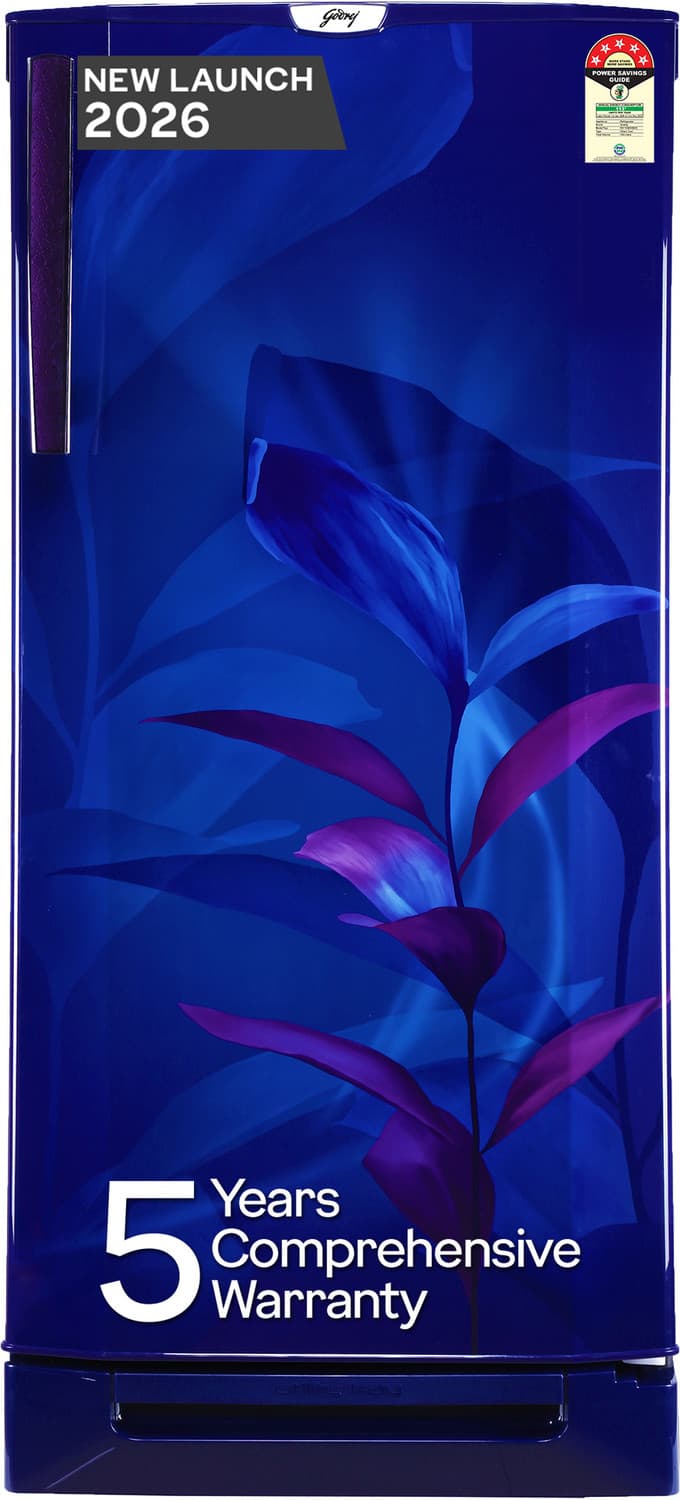 185 L Direct Cool Single Door 5 Star Refrigerator (Marine blue, RD 195EN TDI MN BL)