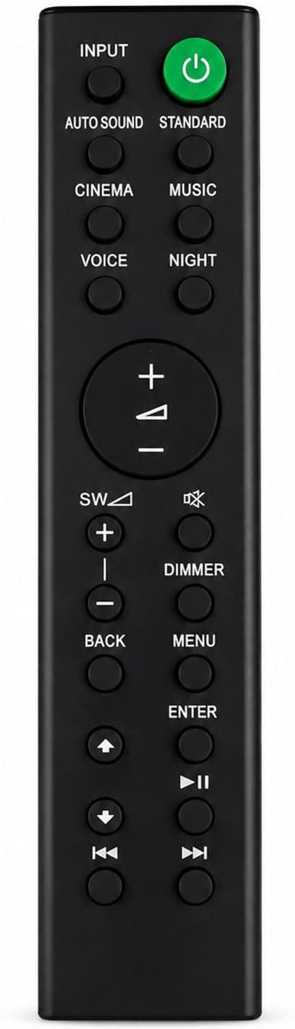mumax sony ht s40r sa ws40r ss s40r ss ss40r hts40r saws40r sss40r ssss40r remote compatible 5 1 home cinema soundbar rmt ah412u model controller