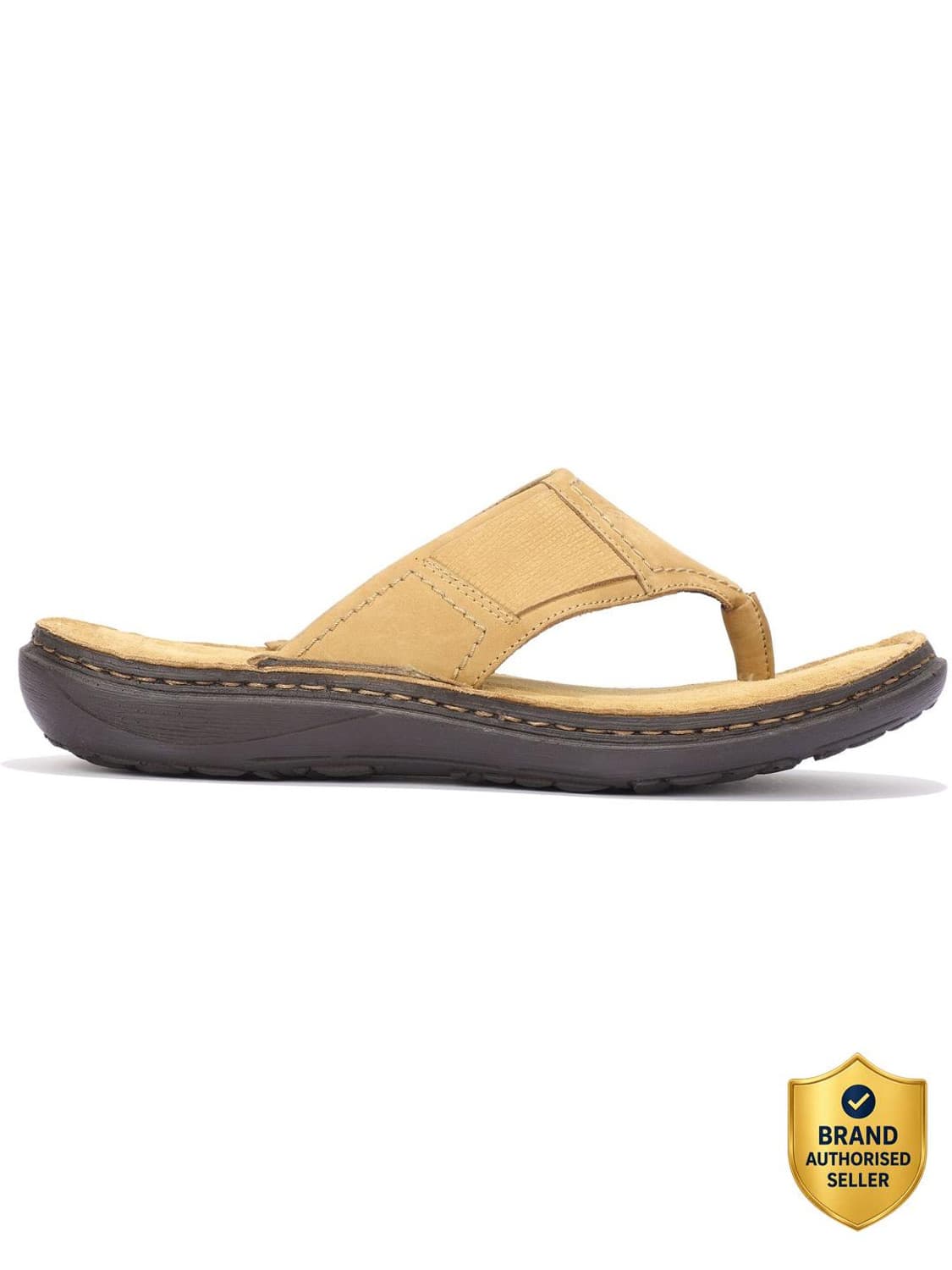WOODLAND Men Yellow Flats
