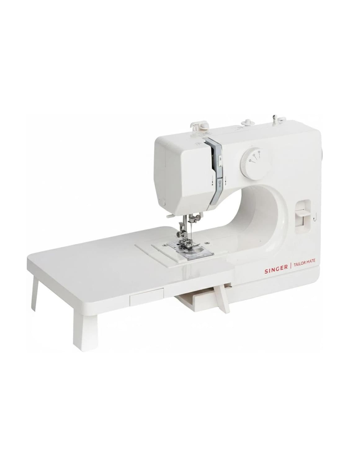 Tailor Mate Straight Stitch (Alternative for Black Manual Straight Stitch) Electric Sewing Machine 1 built-in stitches 425 SPM 1 Warranty White