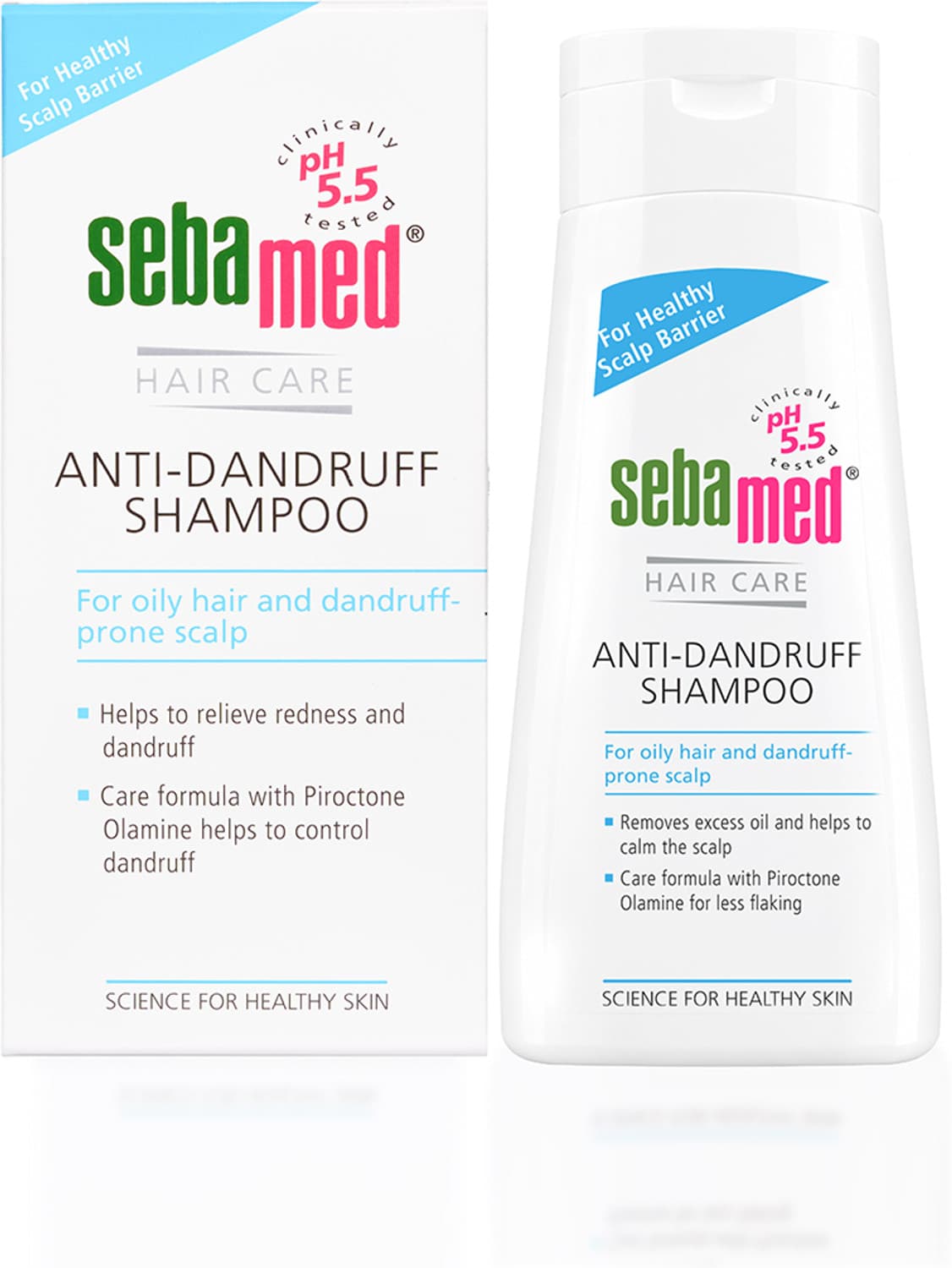 Anti-Dandruff Shampoo pH 5.5 I 50% less dandruff in 2 weeks (400 ml)