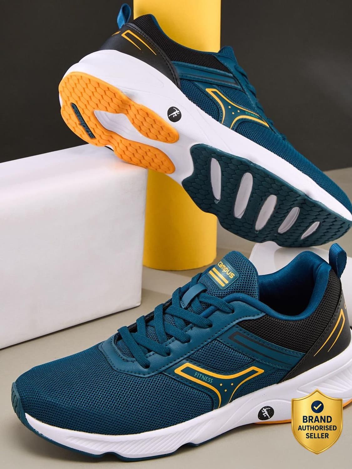 HURRICANE Running Shoes For Men (Blue)