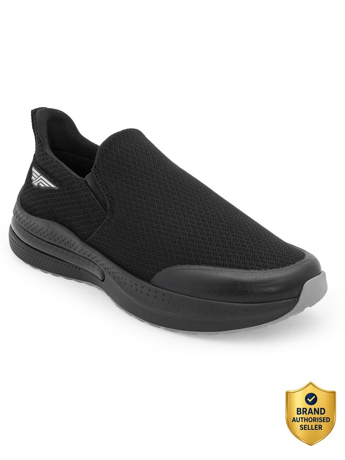 Lightweight Comfort for Everyday Steps Walking Shoes For Men (Black , 8)