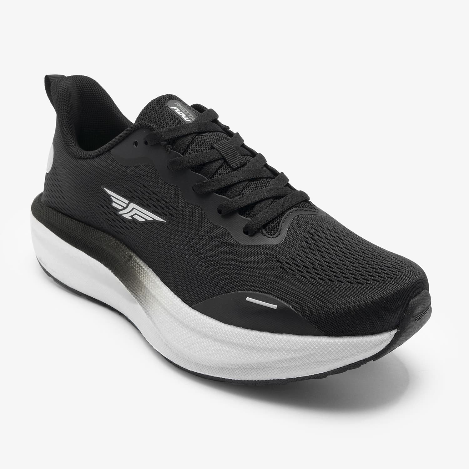 NA Walking Shoes For Men (Black , 8)