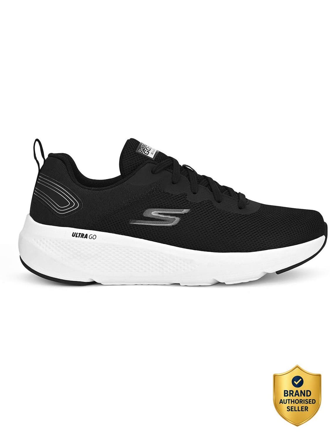 GO RUN ELEVATE Outdoors For Men (Black , 9)