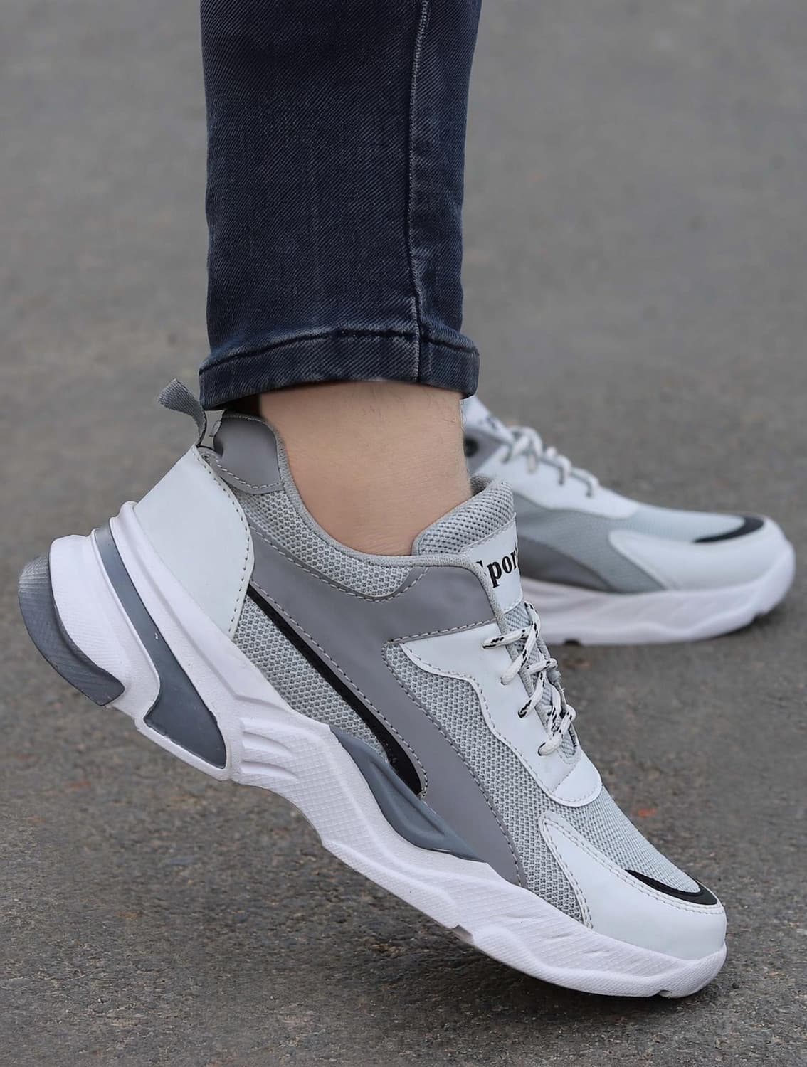 K- FOOTLANCE Men's Casual sneaker shoes running shoes walking shoes Sneakers For Men