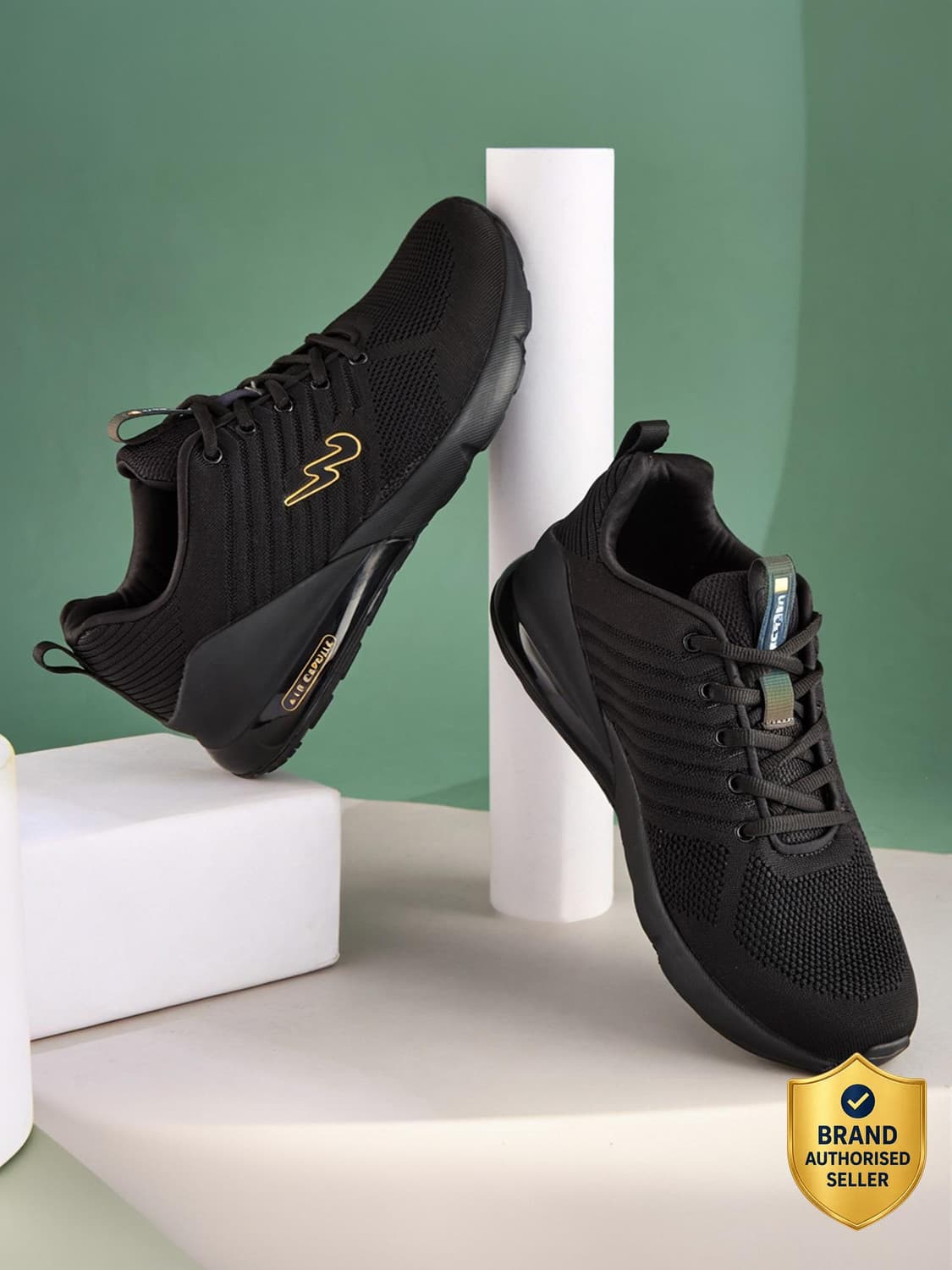 MIKE (N) Running Shoes For Men (Black)