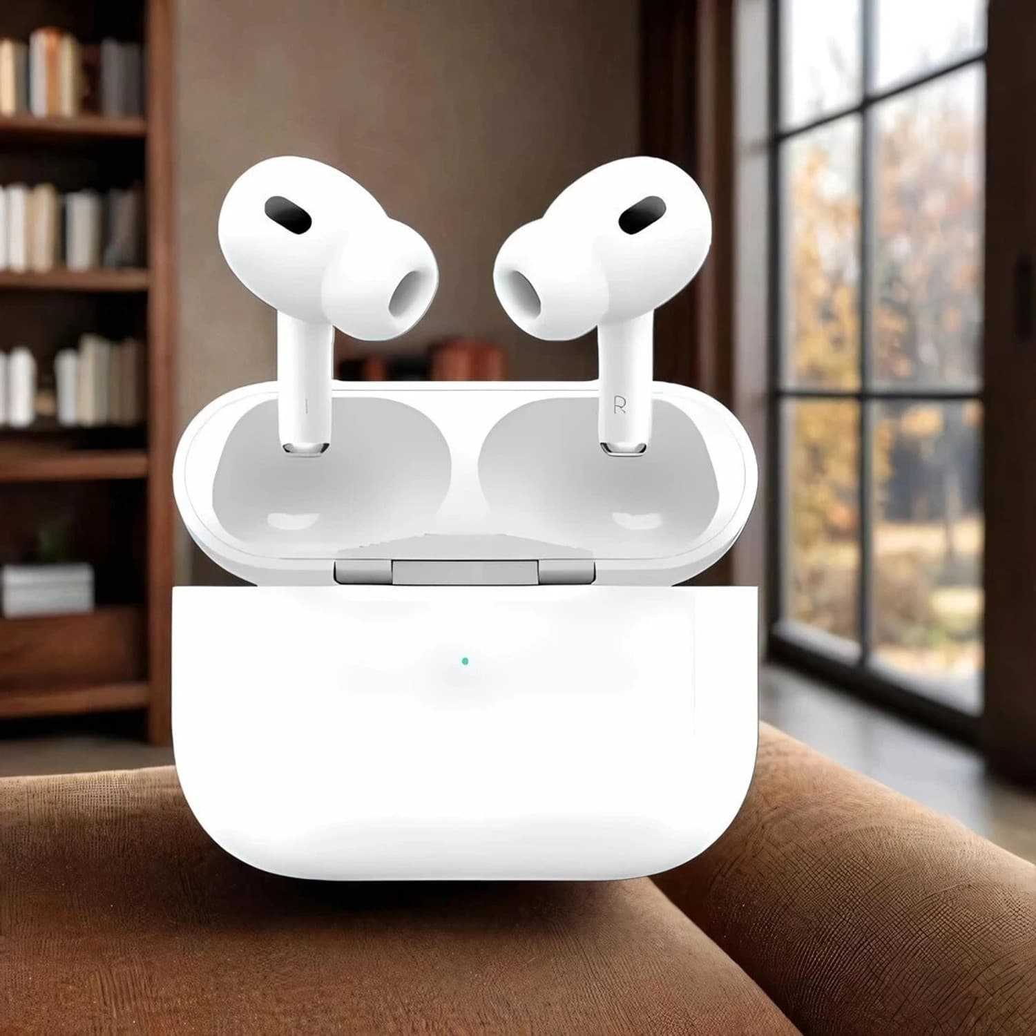 Pro ANC Enabled & Touch Mic Bluetooth Headset (White, In the Ear)