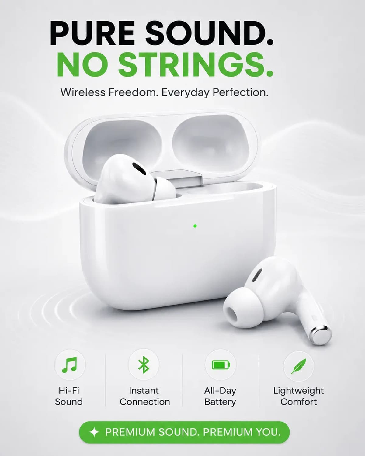 OWDIO TWS EARBUDS Bluetooth Headset