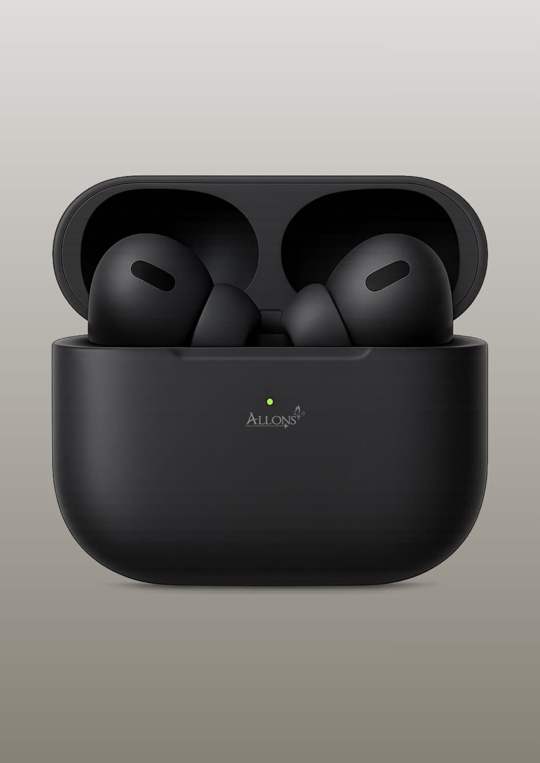 TWS Bluetooth Earbuds True Wireless Headphone with MagSafe Charging Case A56 Bluetooth Headset (Black, True Wireless)