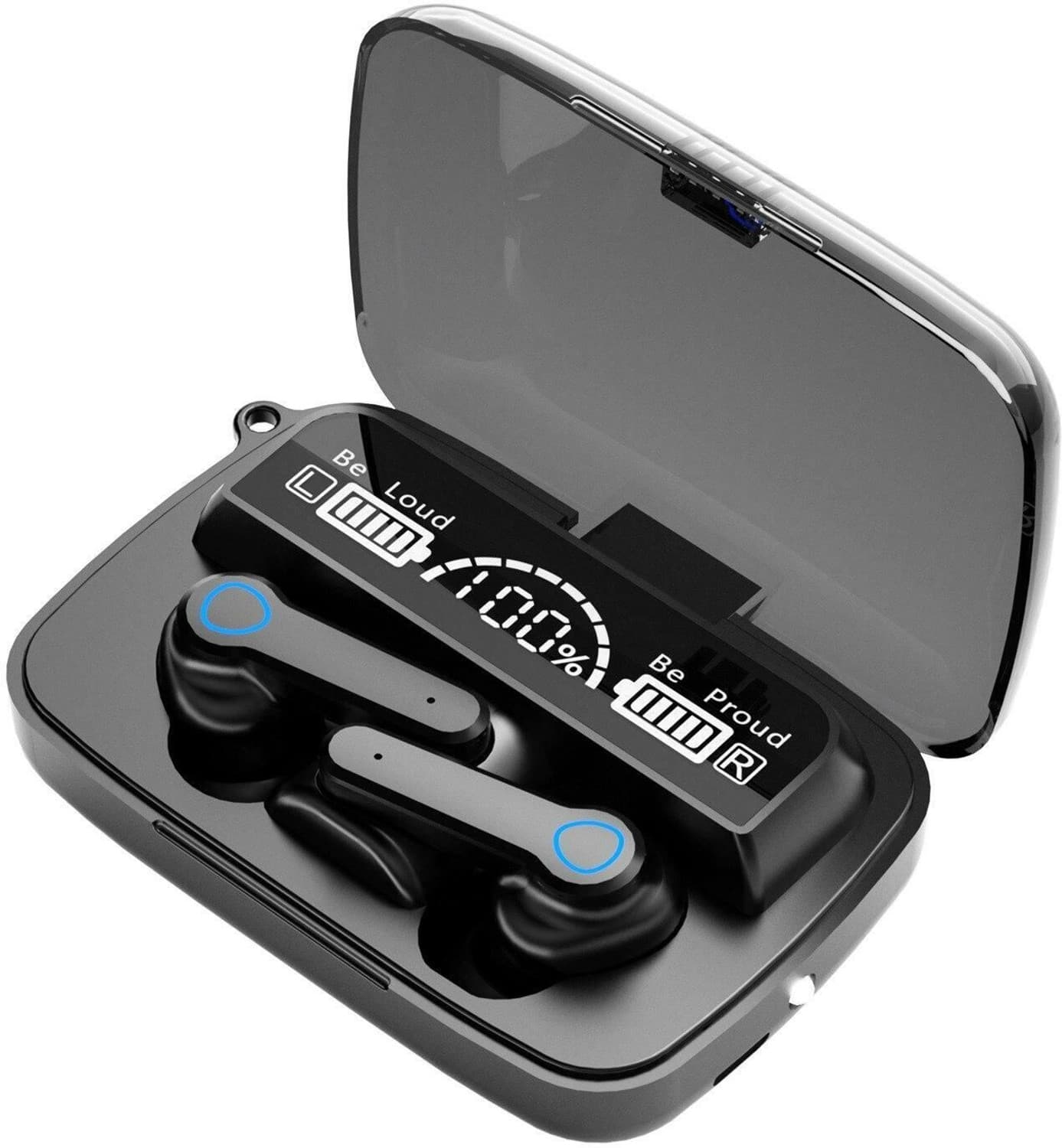 M19 Earbuds TWS Bluetooth 5.1 with fast charging and Powerbank Bluetooth Headset