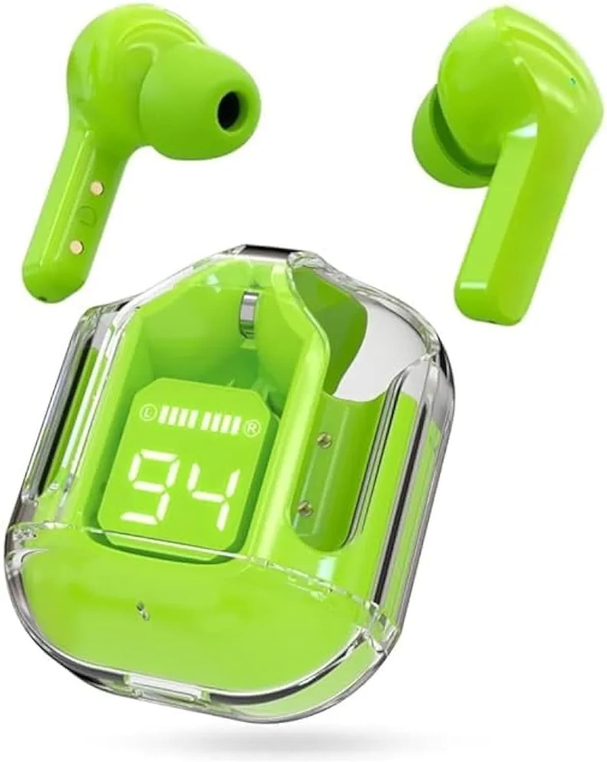GWALBROS Ultrapods TWS Wireless Bluetooth in Ear Earbuds Transparent Design_05 Bluetooth Headset