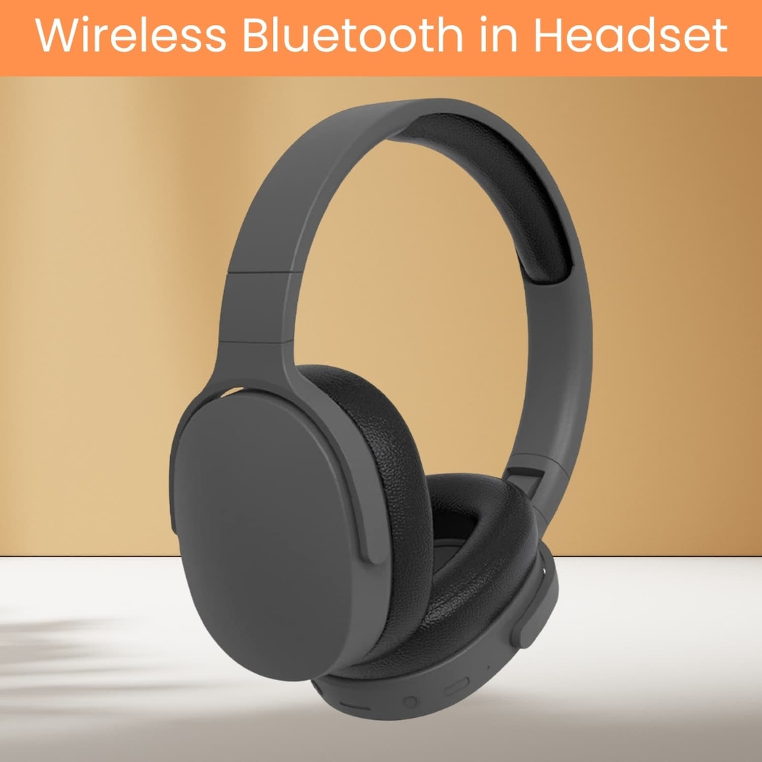 Wireless Bluetooth Headphones Over Ear, HiFi Stereo Headset with MicrophoneXO467 Bluetooth Headset (Multicolor, True Wireless)