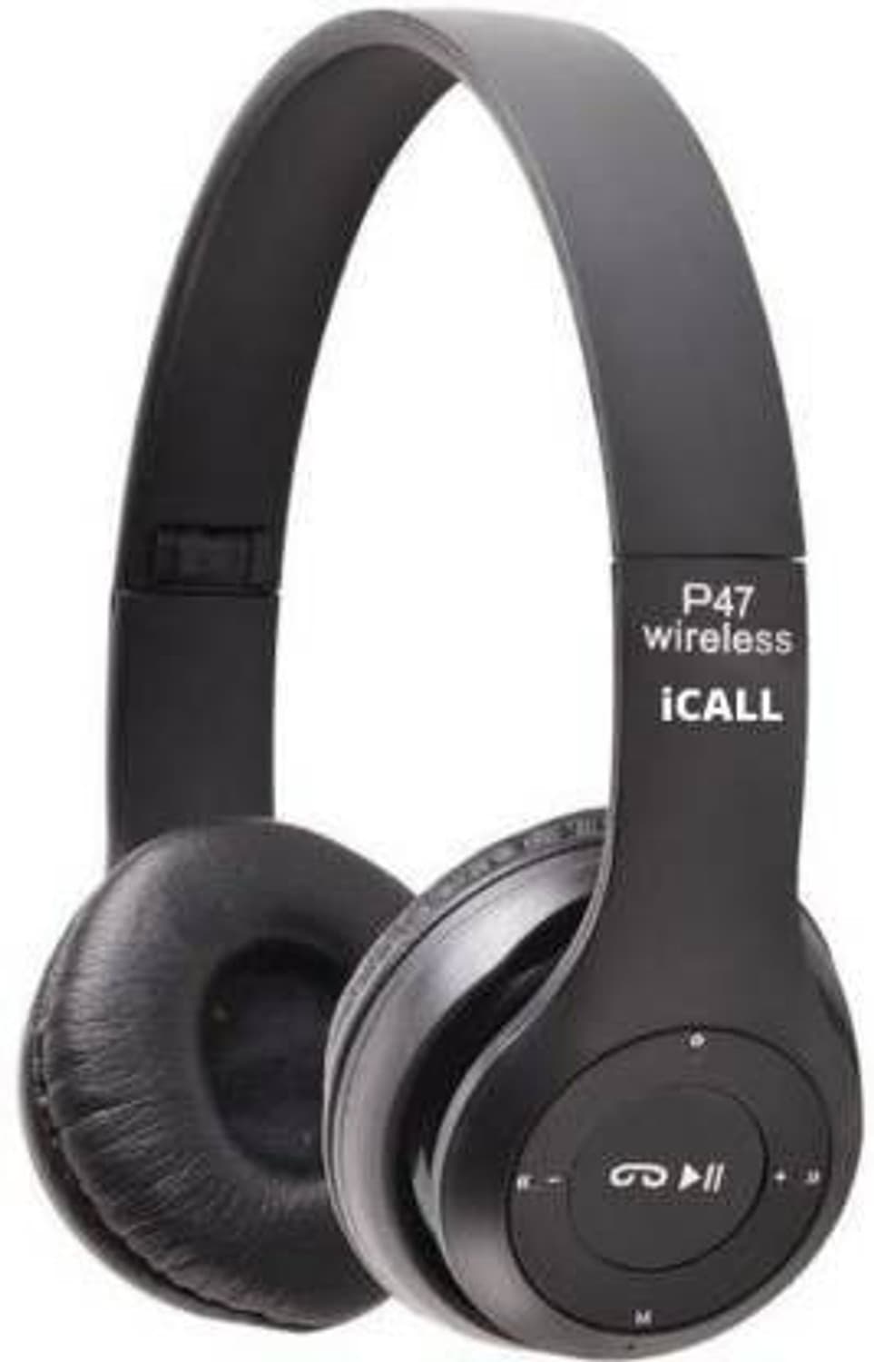 icall BestSound Latest P47 With Mic With 6 Hour Battery Backup Bluetooth Headset