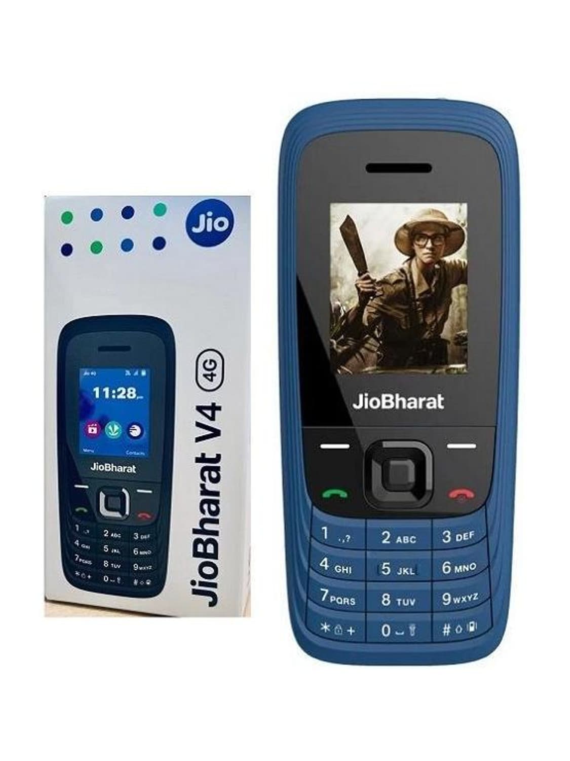 Jio Bharat V4 JBV191M2 4G UPI Phone