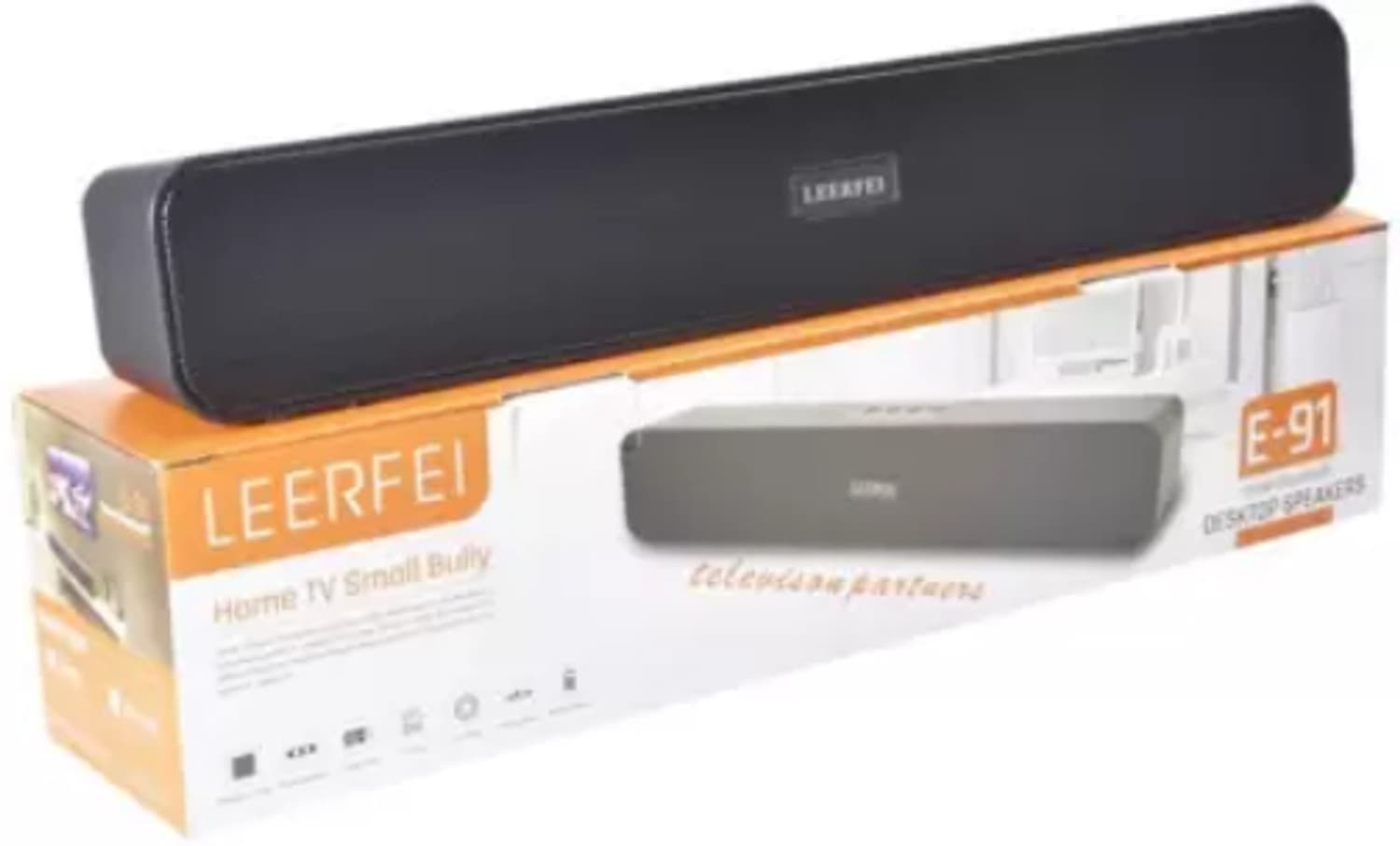 Clairbell AS_538S_YST3502/E91 WIRELESS BLUETOOTH SOUNDBAR FOR TV,HOME,DESKTOP SPEAKER 48 W Bluetooth Soundbar