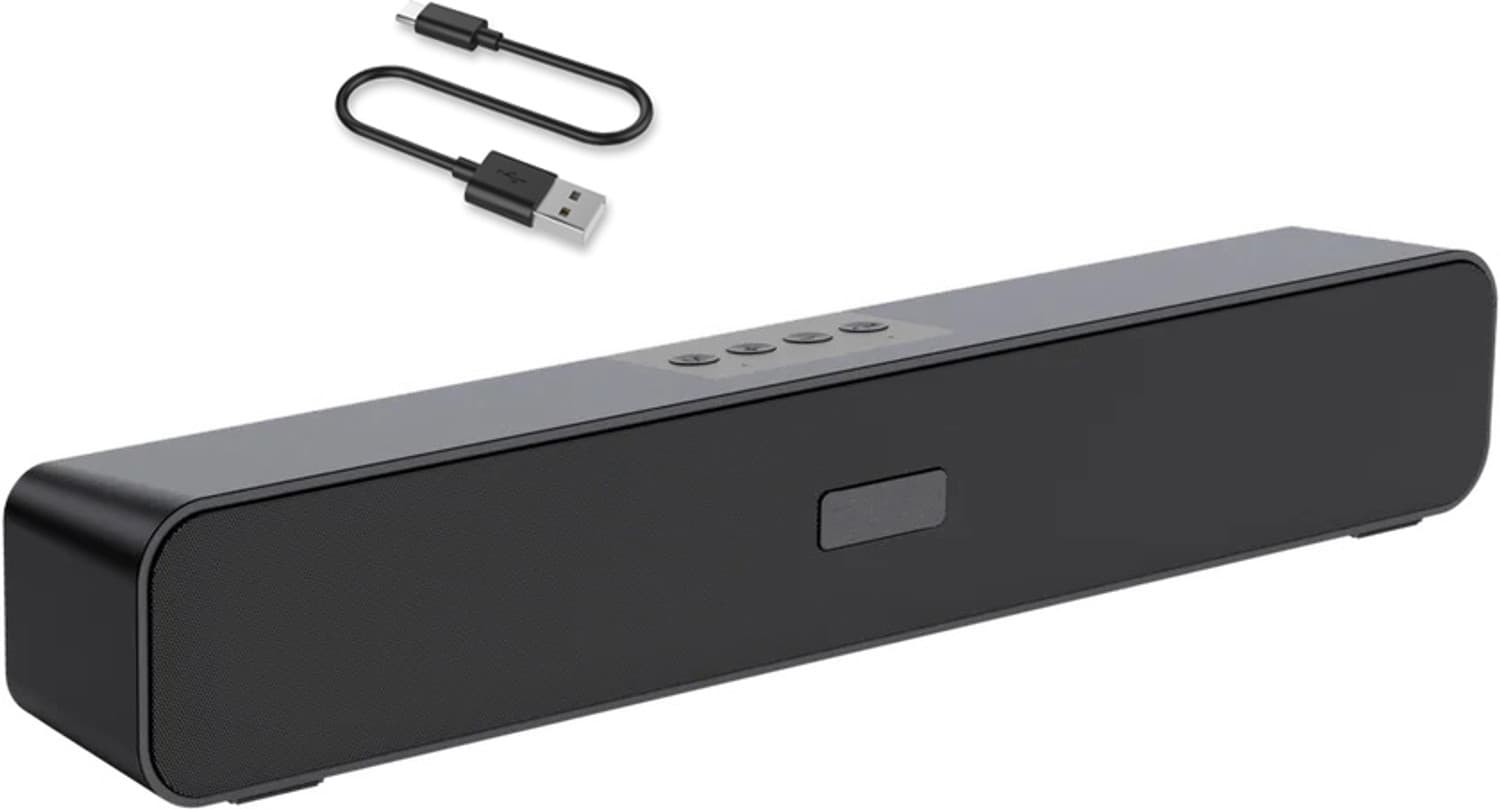 Soroo Future 16Watt 5.0 Channel with HDMI & Wireless Bluetooth Soundbar 16 W Bluetooth Home Audio Speaker (Black, 5.1 Channel)