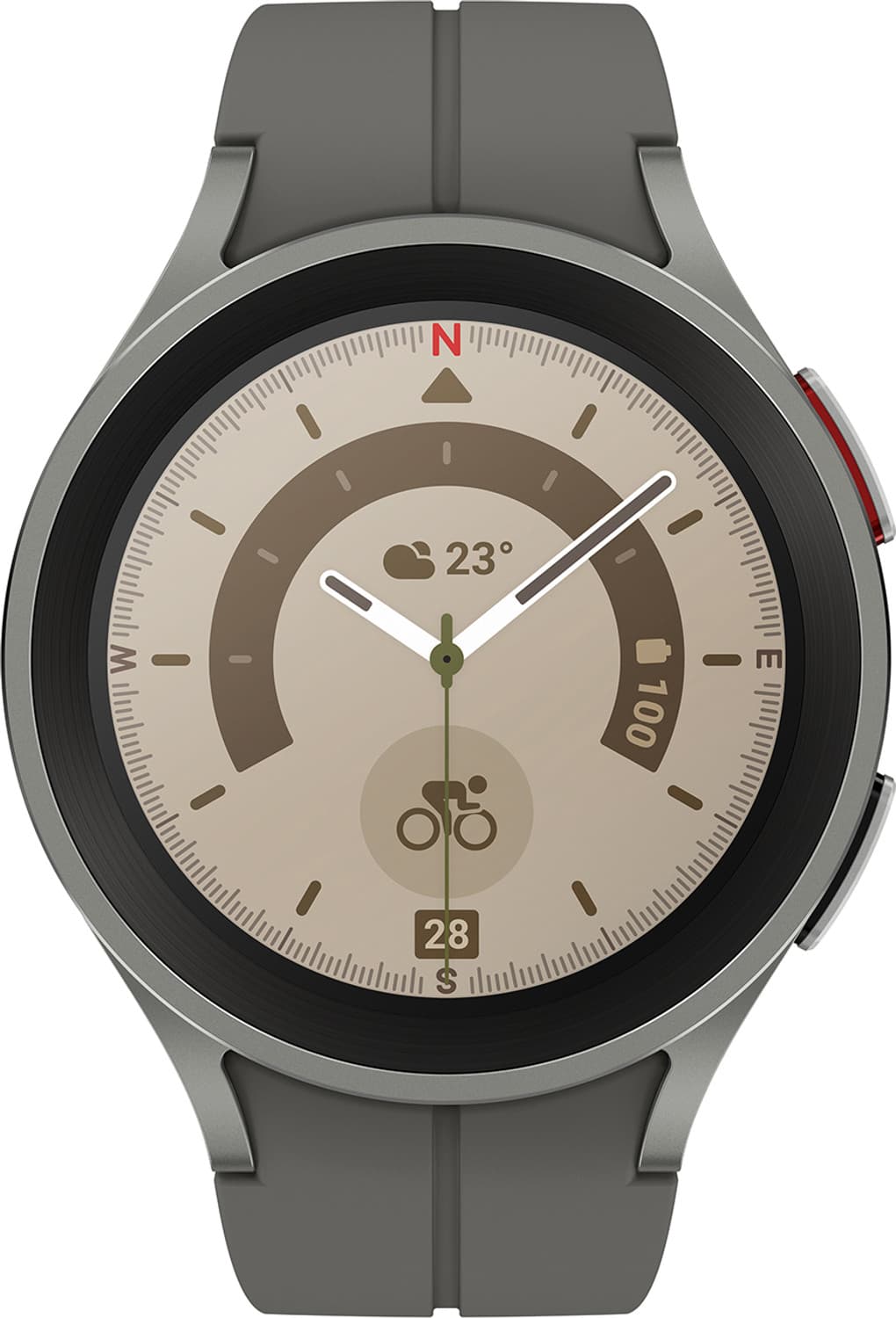 SAMSUNG Watch 5 pro45mmSuper AMOLED displayLTE callingwith advanced GPS tracking