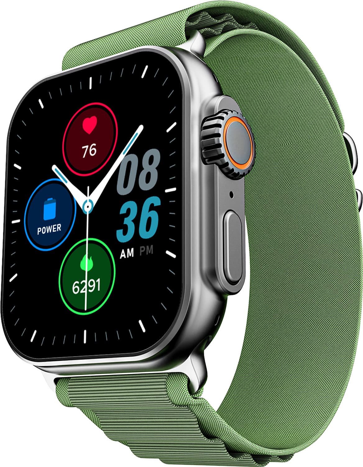 boAt Wave Genesis Pro w/ 1.96'' AMOLED Display,BT Calling,Functional Crown,boAt Coins Smartwatch