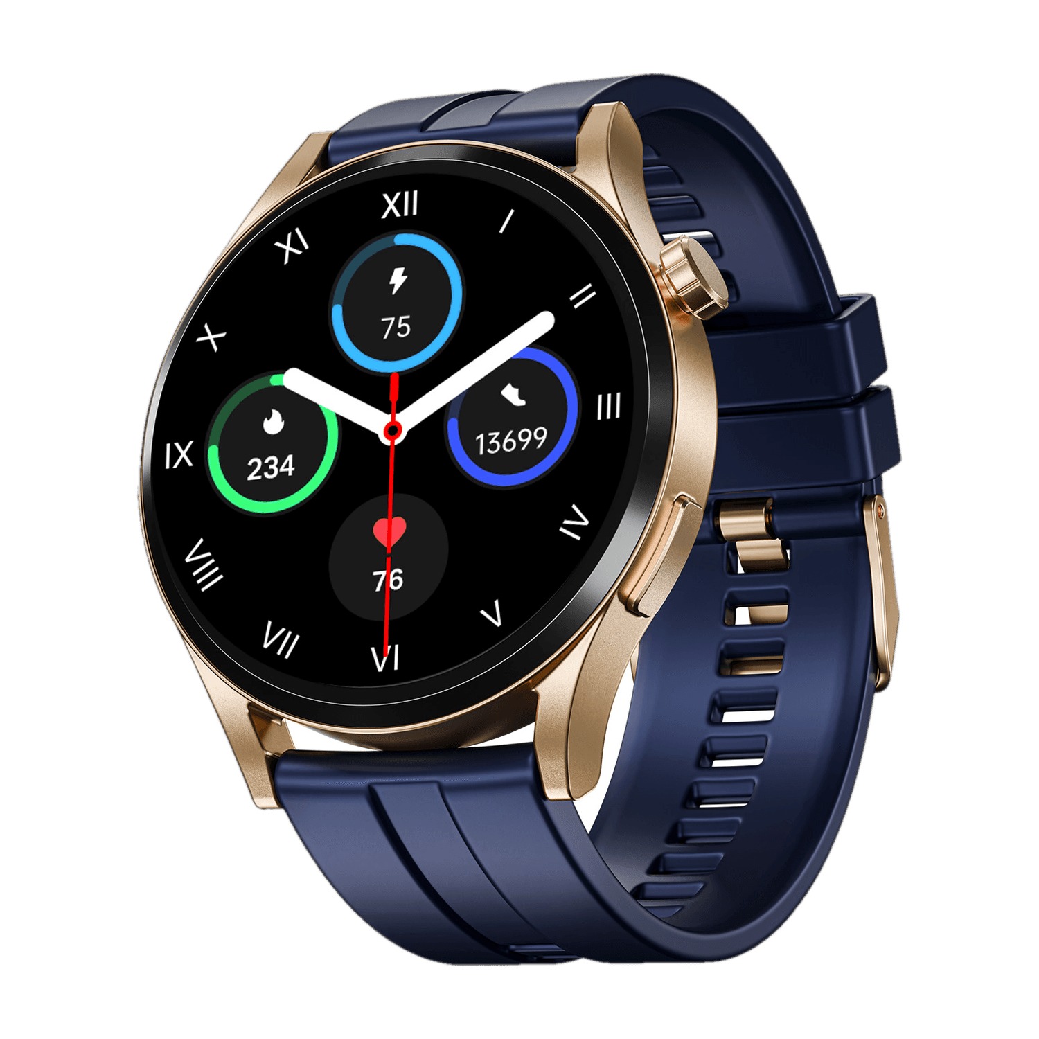 boAt Chrome Horizon, 1.51''(3.83cm) AMOLED Display, Video Watch Face, HRV Tracker Smartwatch