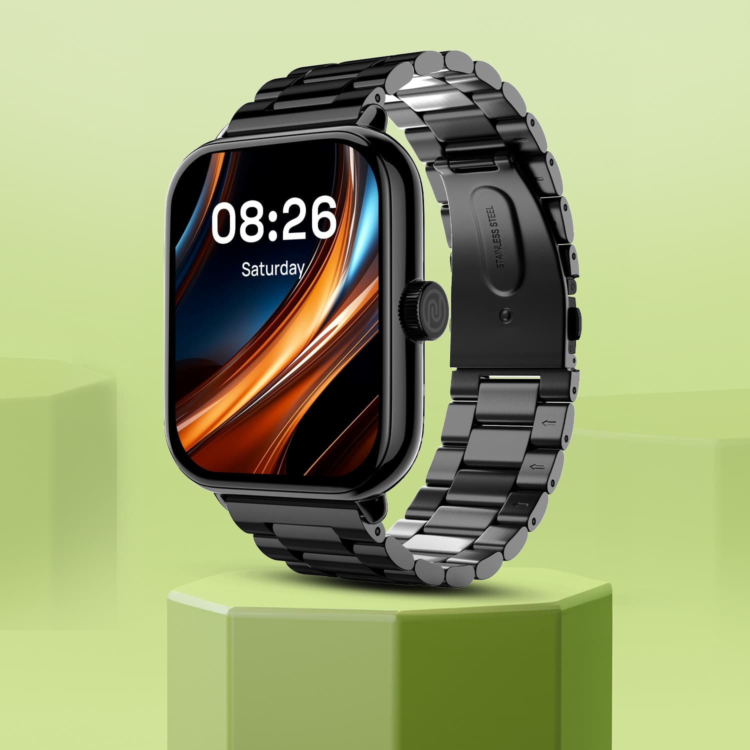Noise Icon 3 1.91" Display with Bluetooth Calling, Metallic finish & Voice Assistant Smartwatch