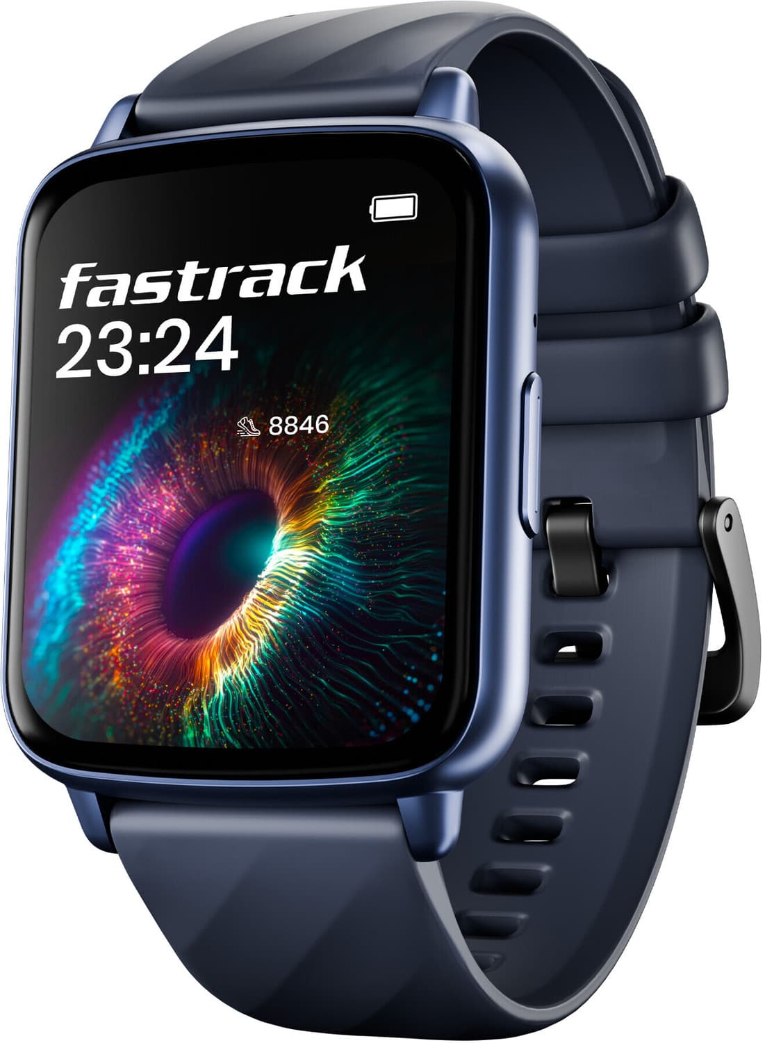Fastrack Jupiter S1 Smartwatch (Blue Strap, Free Size)
