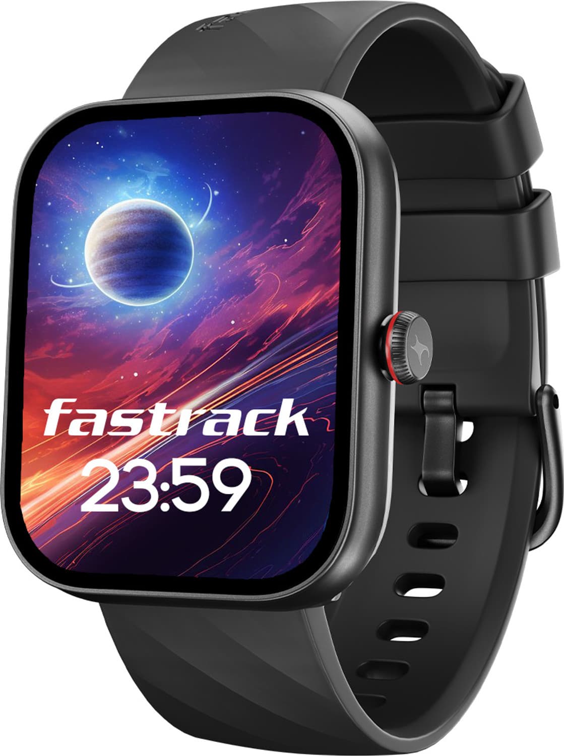 Fastrack Revoltt FS2 1.91 Super HD Display(320x385) with Functional Crown & BT Calling Smartwatch