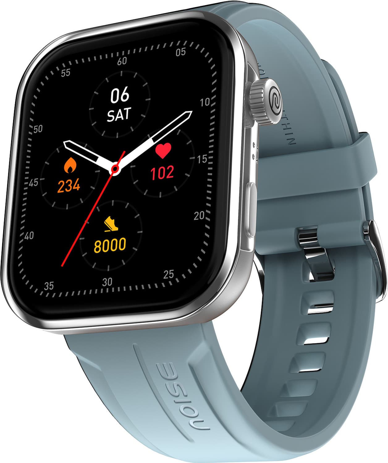 Noise Pro 5 Max 1.96 AMOLED Display, Post Workout Analysis, DIY Watch face, BT Calling Smartwatch