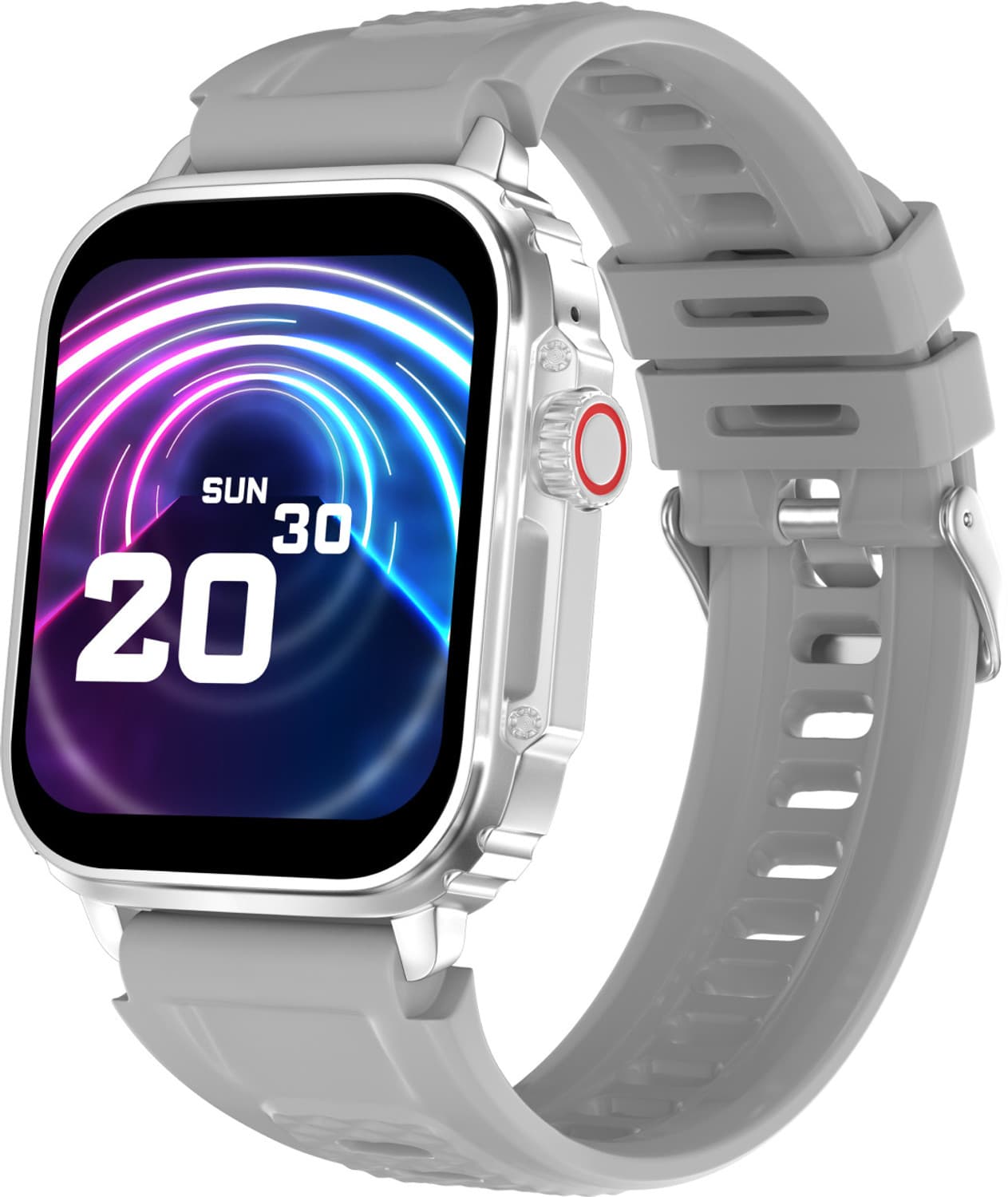 alt Hunk, 1.96", BT Calling, 200 Watchfaces,120 Sports modes, 500 nits, Rugged Metal Smartwatch