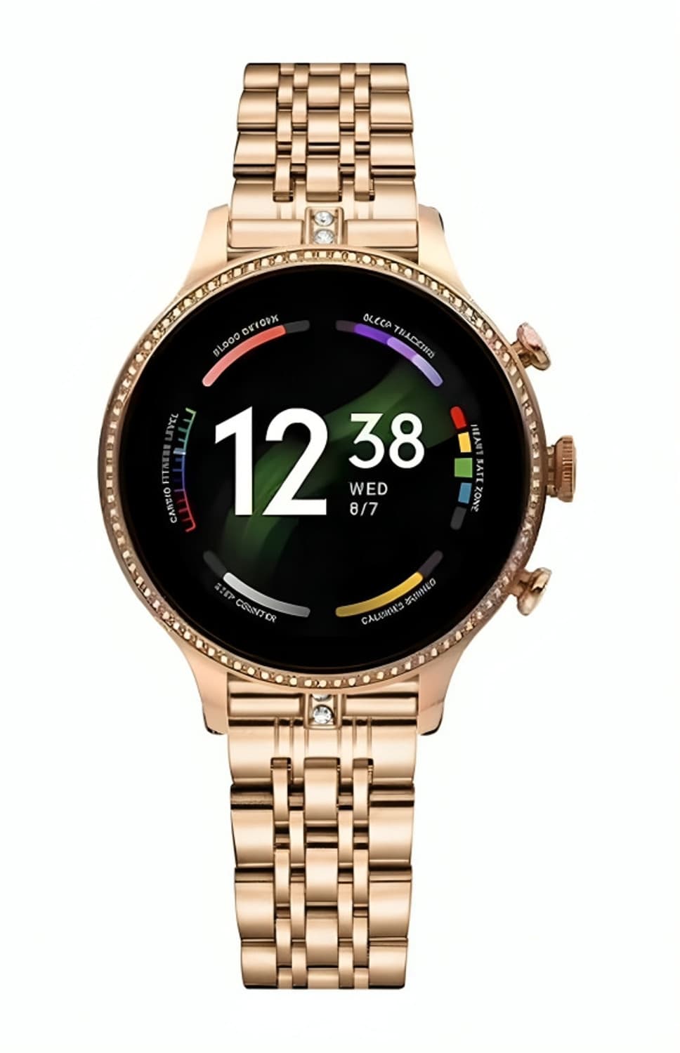 MBS gen 9 smartwatch for girls 2 straps smart watch for girls Smartwatch (Rose Gold Strap, 24)