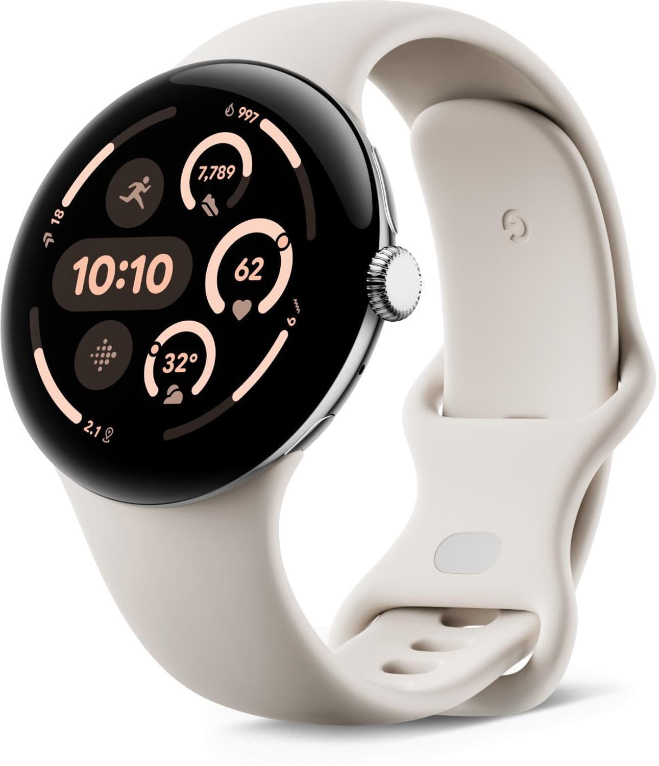 Google Pixel Watch 3 (45 mm), AMOLED LTPO display, Advanced motion sensing Smartwatch