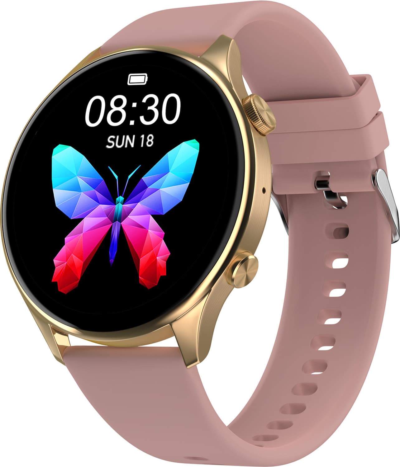 alt Vibe Pro, 1.5" Display, Single Chip Calling, 100 Watchfaces,500 nits, Metal body Smartwatch