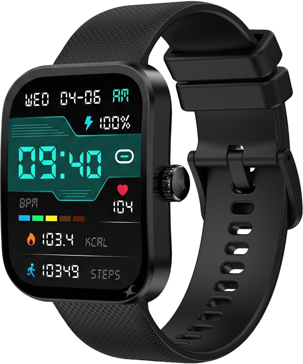 fastrack revolt fs3 2 01 curved display bt calling crown control 24 7 health suit smartwatch