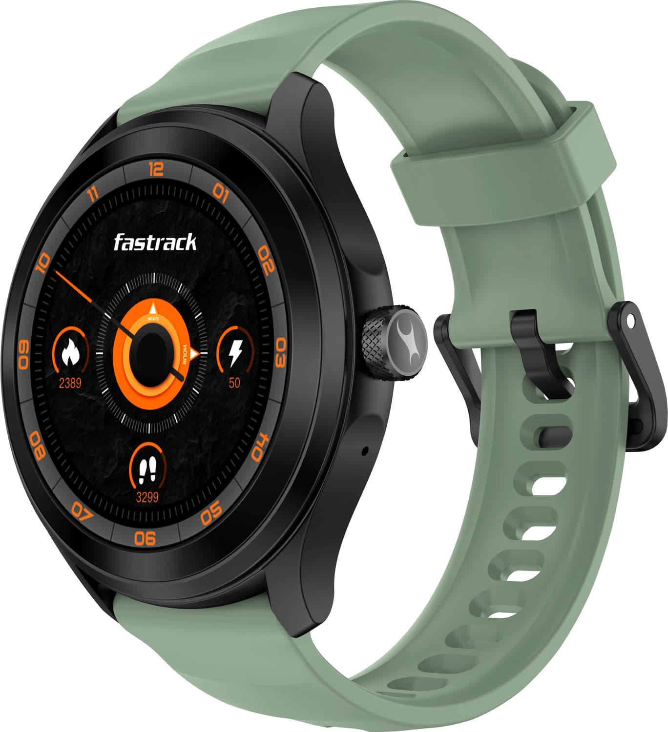 Fastrack VOX Pro,1.38inch TFT Display,Offline Voice Commands,24x7 HRM,BT Calling Smartwatch