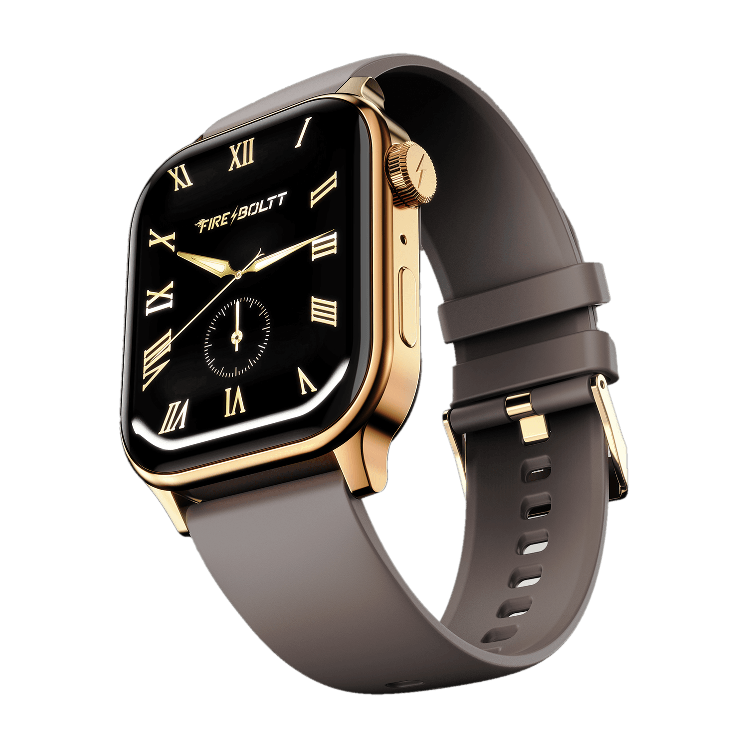 Fire-Boltt Rise Bluetooth Calling 47mm (1.85), Metal Bod & Rotating Crown, 123 Sports Smartwatch