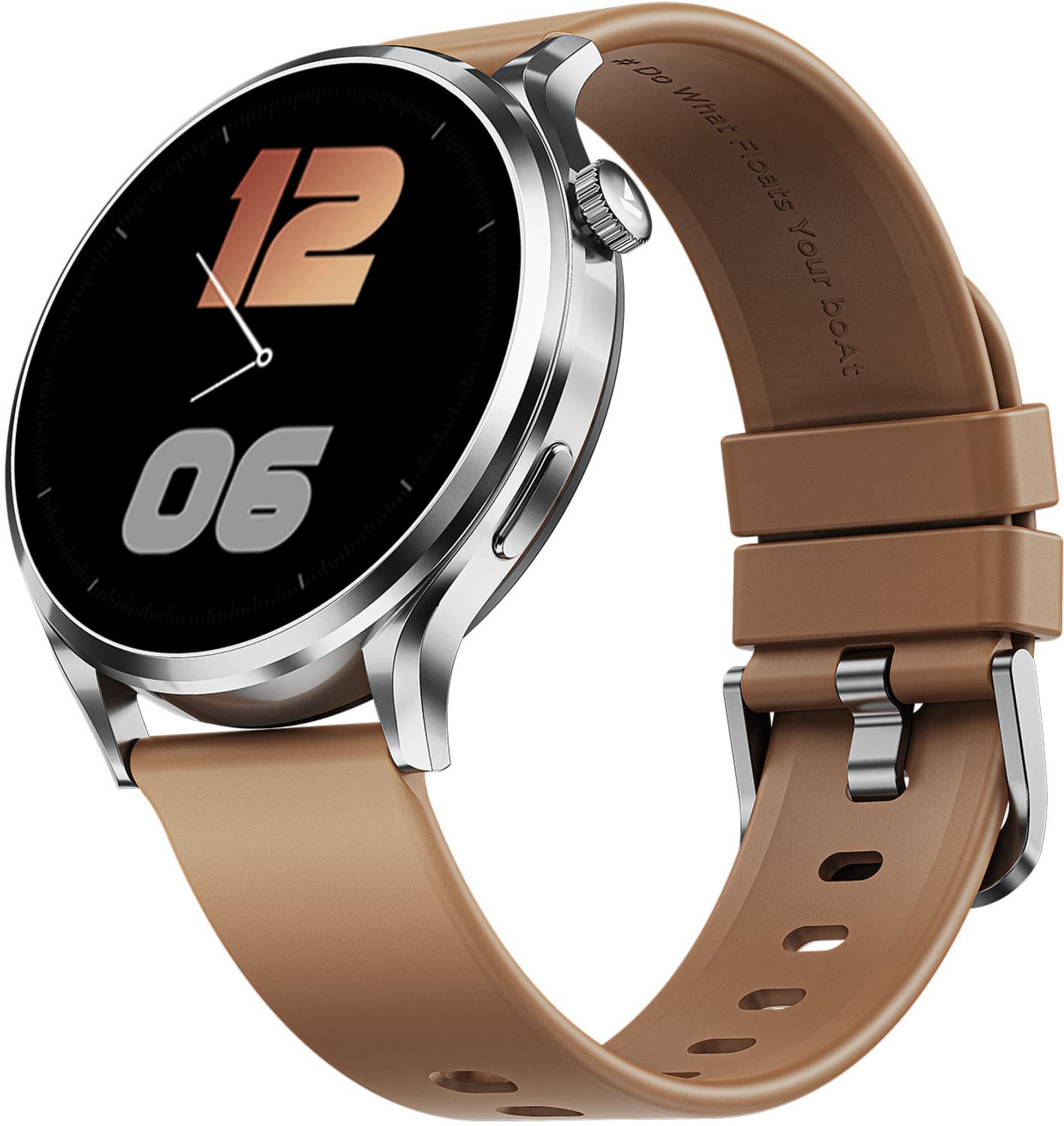 boAt Lunar Discovery Pro, 1.39'' HD Display, QR Tray, Emergency SOS, BT Calling Smartwatch