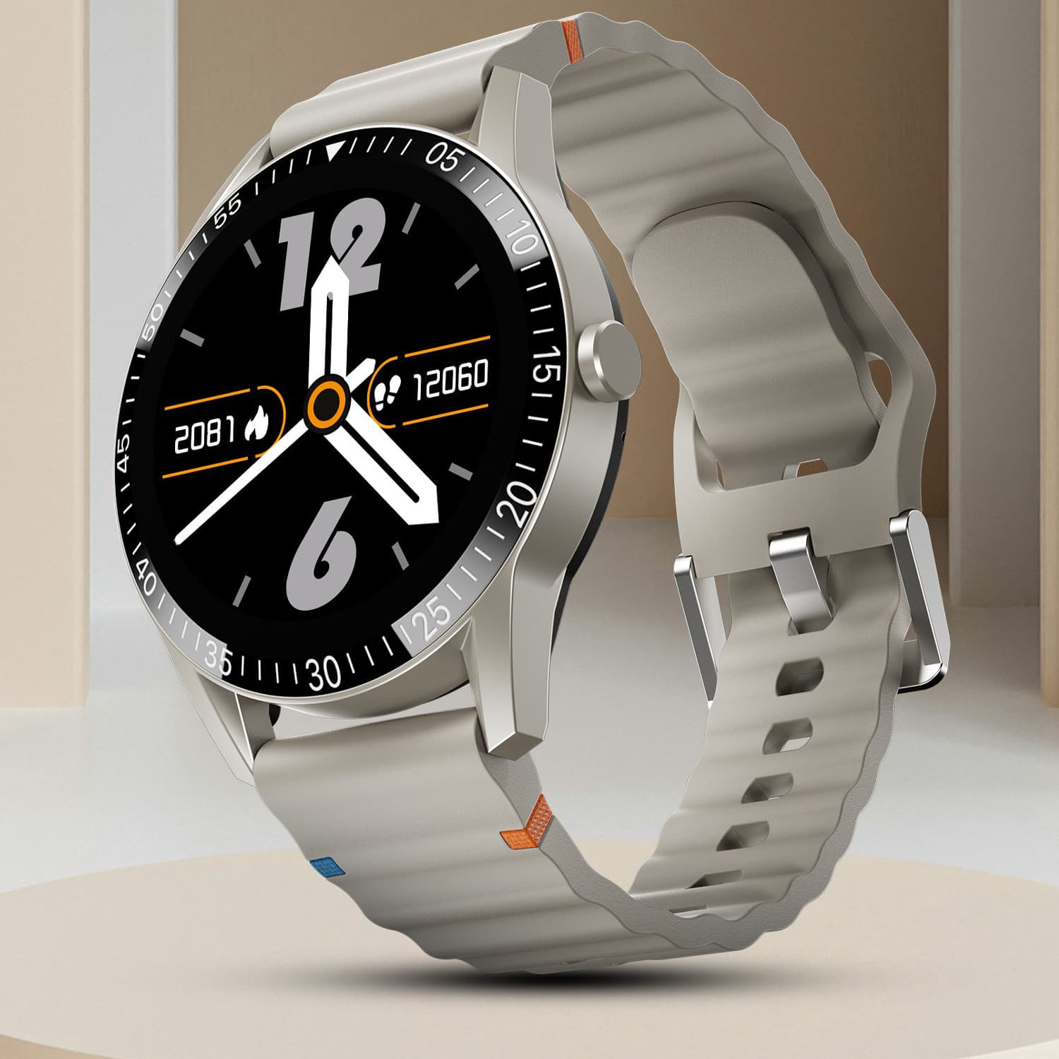 Fire-Boltt Talk 35.3mm (1.39) Bluetooth Calling with SpO2, Metal Body & Luxury Design Smartwatch