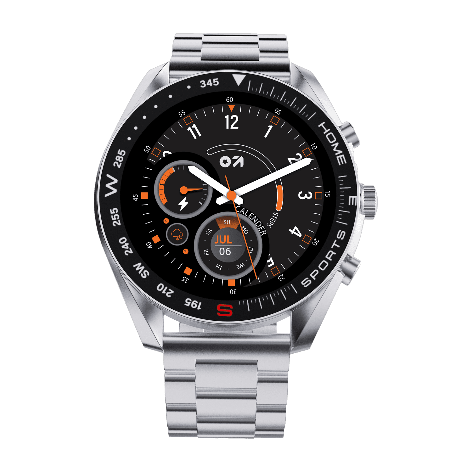 Boult Mirage 1.39" Screen, BT Calling, Working Crown, Zinc Alloy Frame, 500 Nits, SpO2 Smartwatch