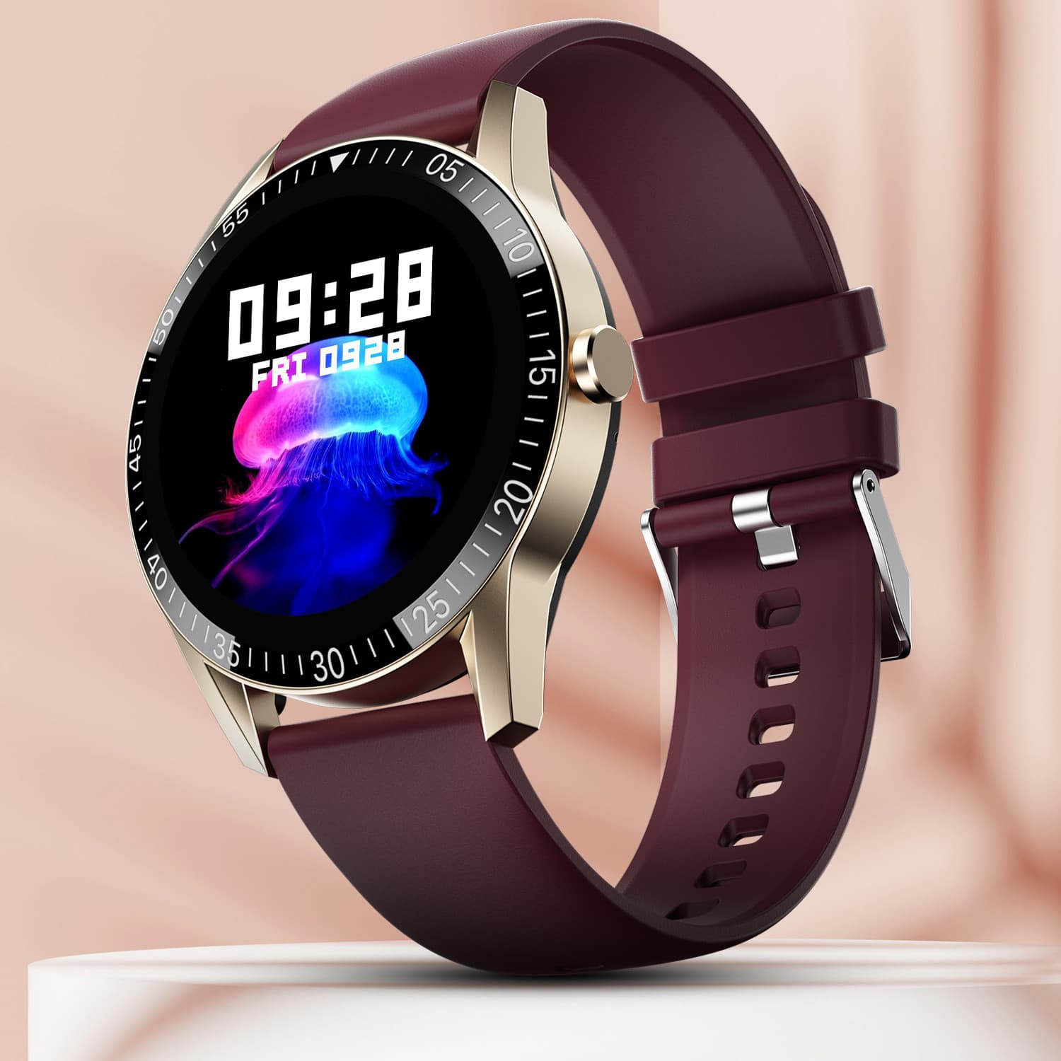 Fire-Boltt Talk 35.3mm (1.39) Bluetooth Calling with SpO2, Metal Body & Luxury Design Smartwatch