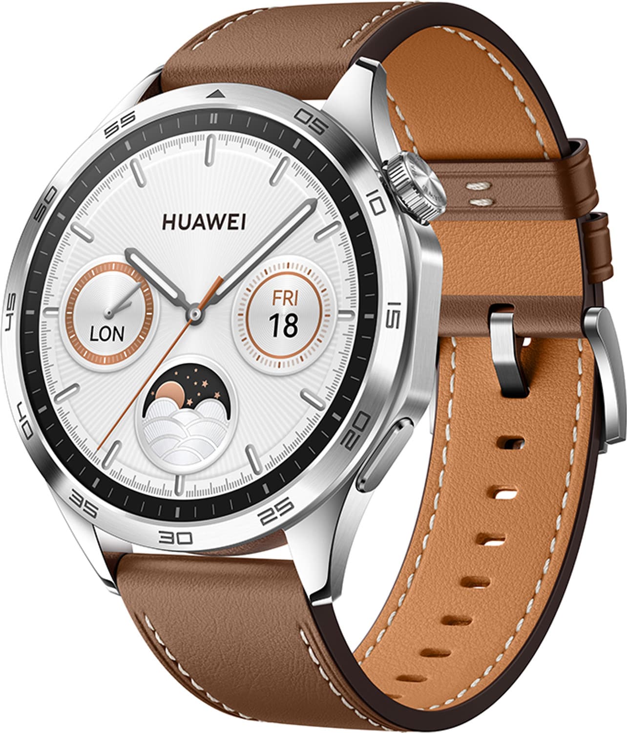 Huawei Watch GT4 46mm 14 Days Battery Life, TruSeen Tech for 24/7 Health Monitoring Smartwatch